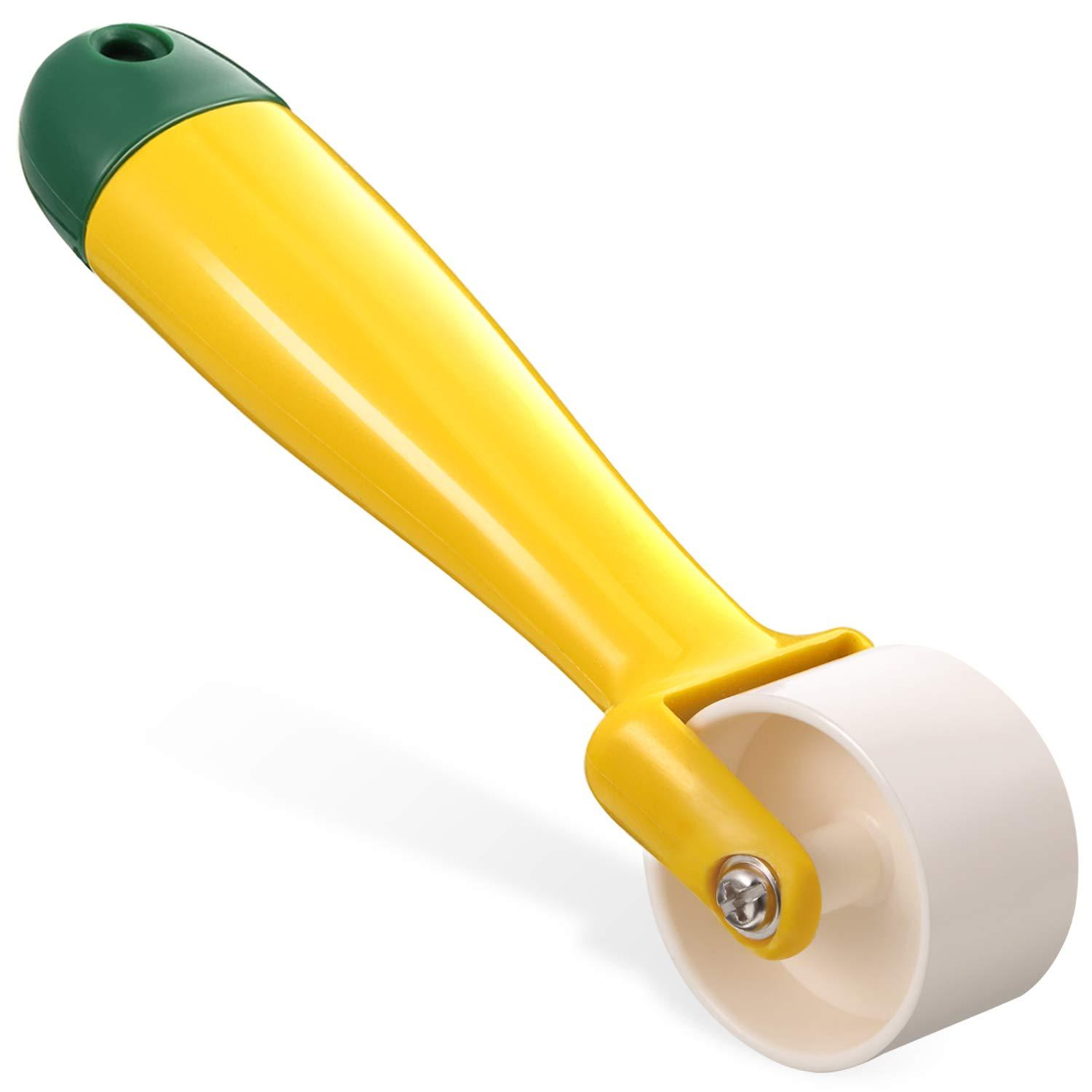 1500x1500 Quilting Seam Roller Quilting Roller Roll and Press Sewing Roller Tool with Easy to Grip Handle for Quilting, Sewing, Print, Ink, Wallpaper, Home Decoration (15 x 2.3 cm)