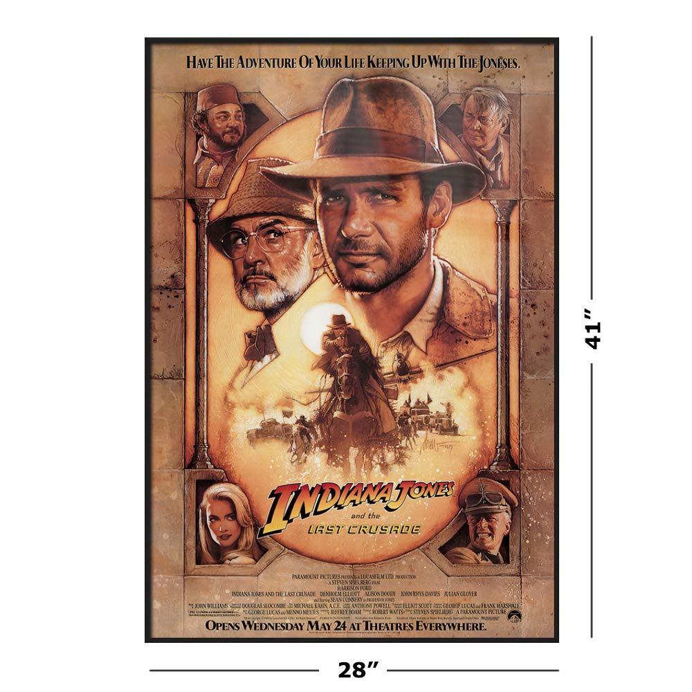 1000x1000 POSTER STOP ONLINE Indiana Jones And The Last Crusade Movie Poster Print (Regular Style) (Size 27 X 40): Posters & Prints