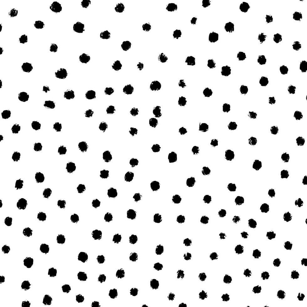 980x980 Hand drawn polka dot background