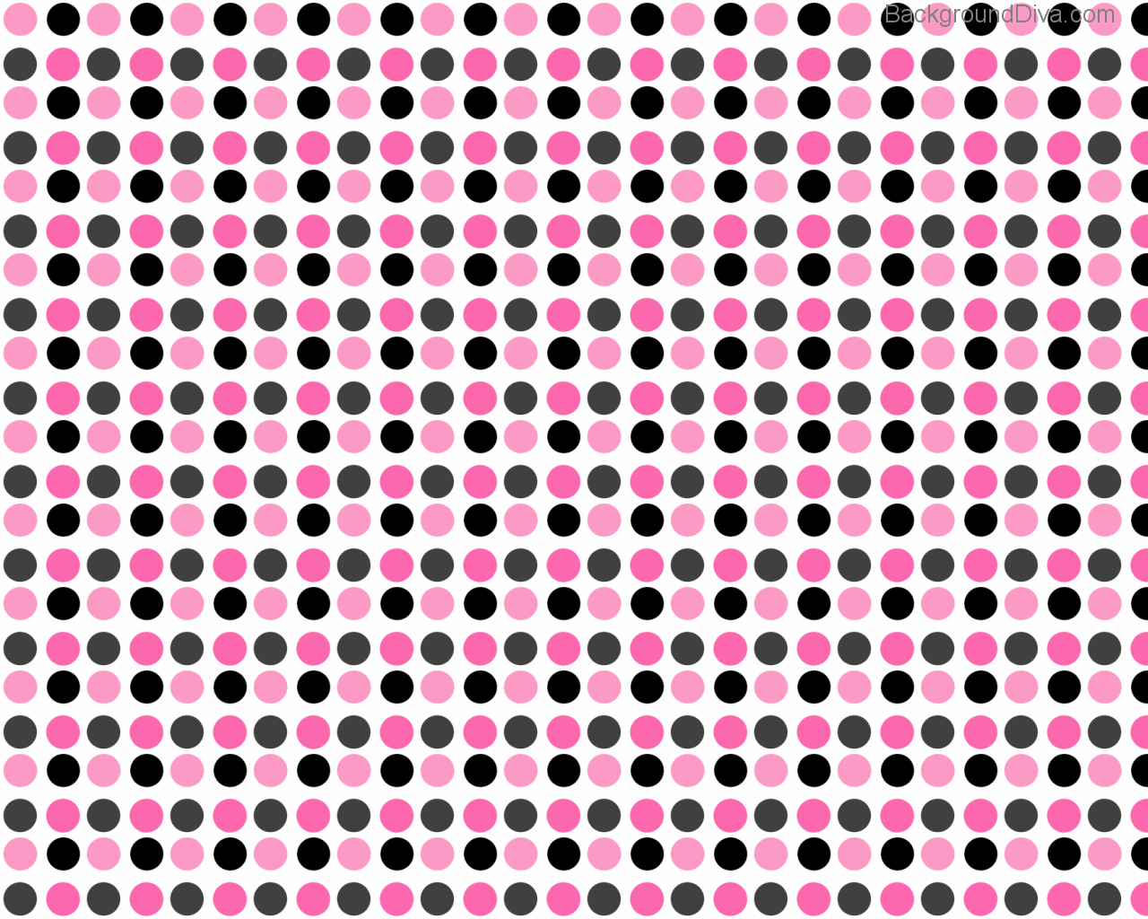 1280x1024 Black Dots Wallpaper