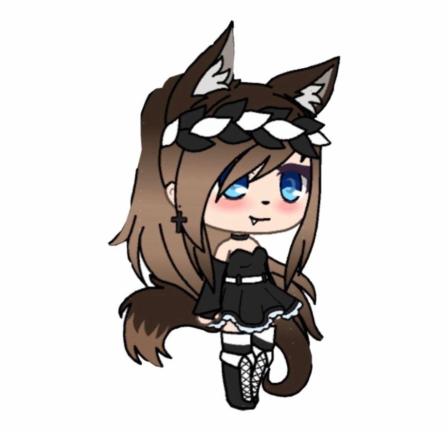 920x884 wolf girl cute gacha life