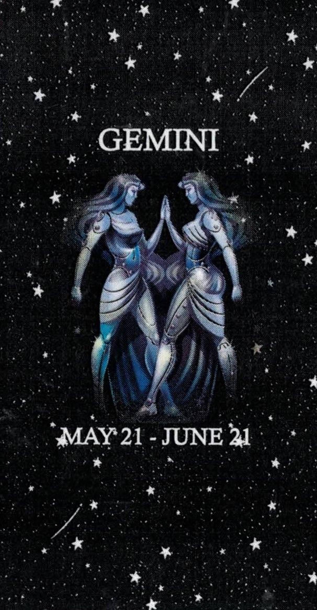 1212x2330 Download Gemini Zodiac Starry Sky Wallpaper