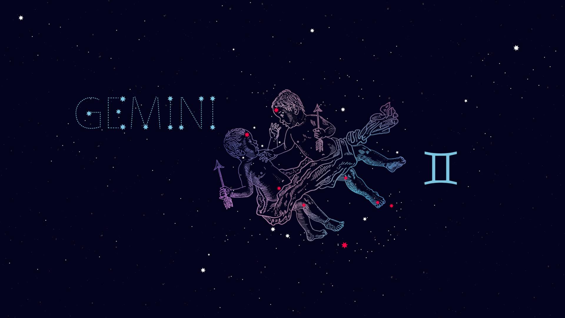 1920x1080 Download Zodiac Sign Twin Gemini Constellation Wallpaper