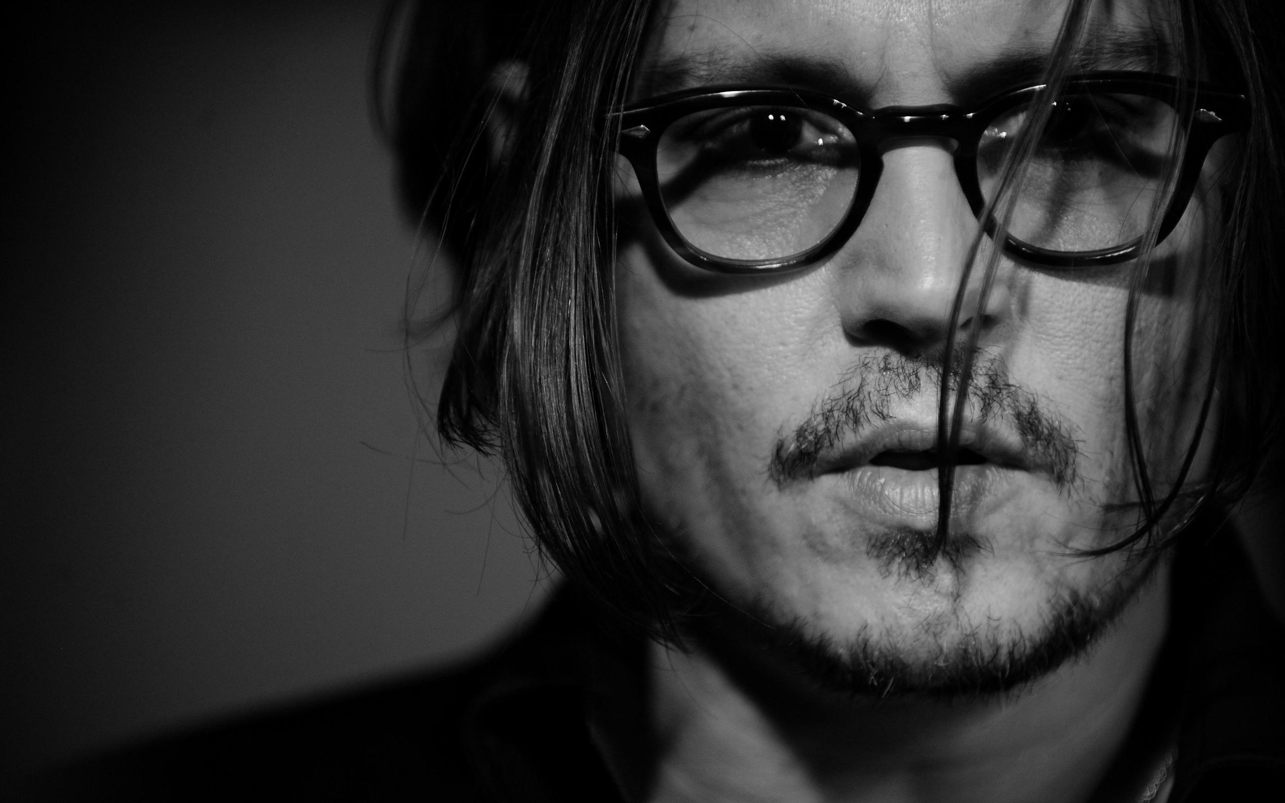 2560x1600 Johnny Depp In Specs Close up wallpaper Wallpaper, HD Celebrities 4K Wallpaper, Image, Photo and Background