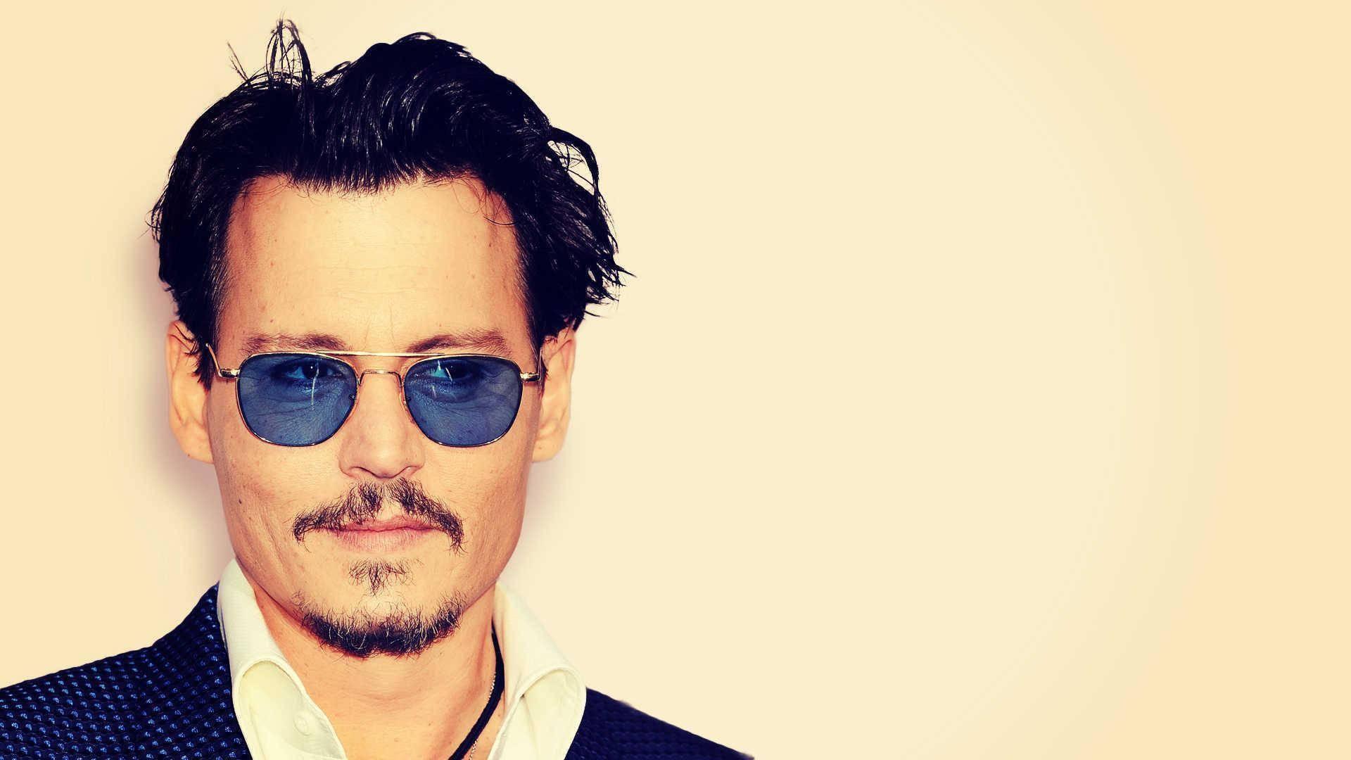 1920x1080 Download Johnny Depp HD Sunglasses Wallpaper