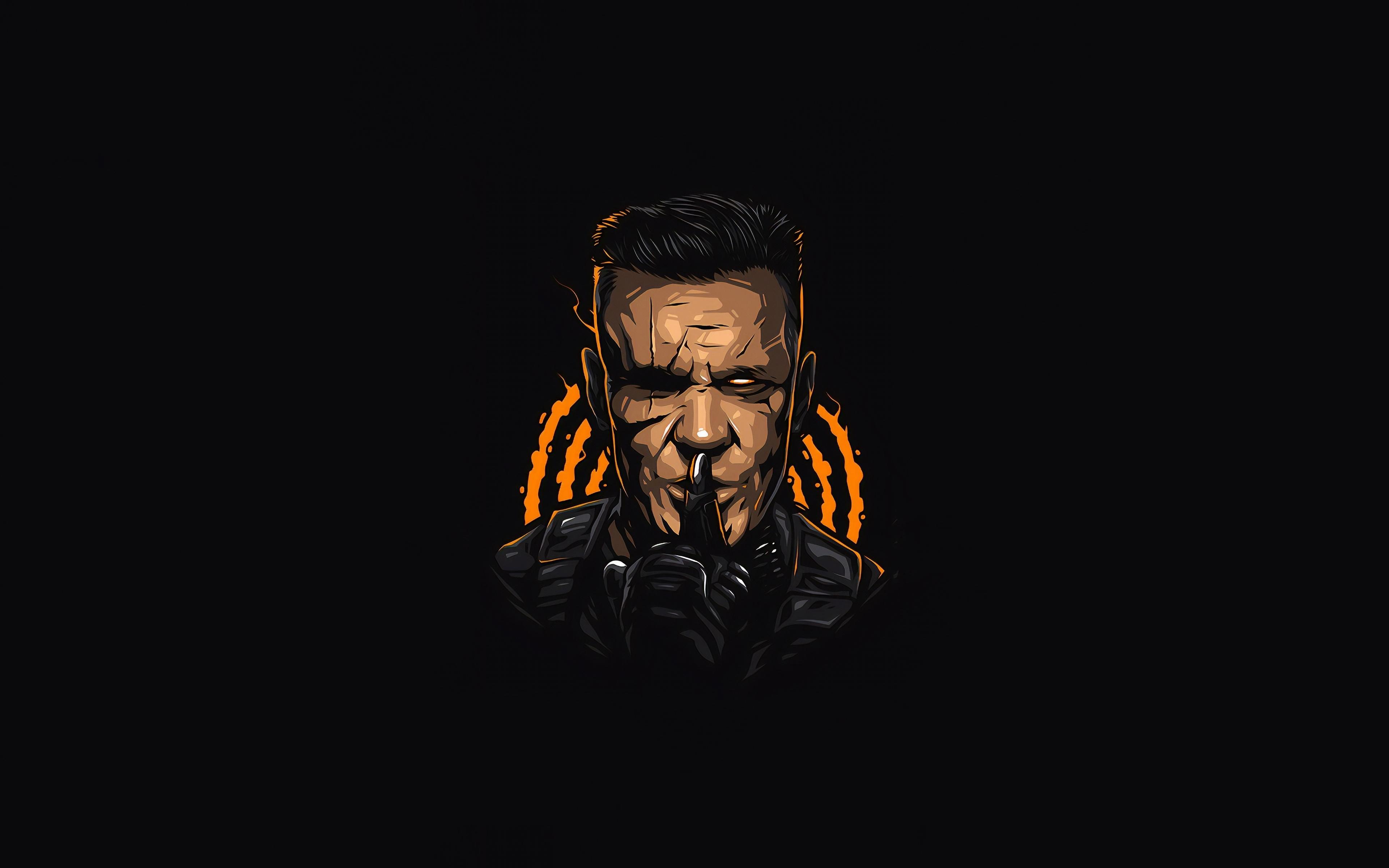 3840x2400 Download Wallpaper Cable, 4k, Minimal, Deadpool Superheroes, Nathan Dayspring, Earth 616 For Desktop With Resolution 3840x2400. High Quality HD Picture Wallpaper