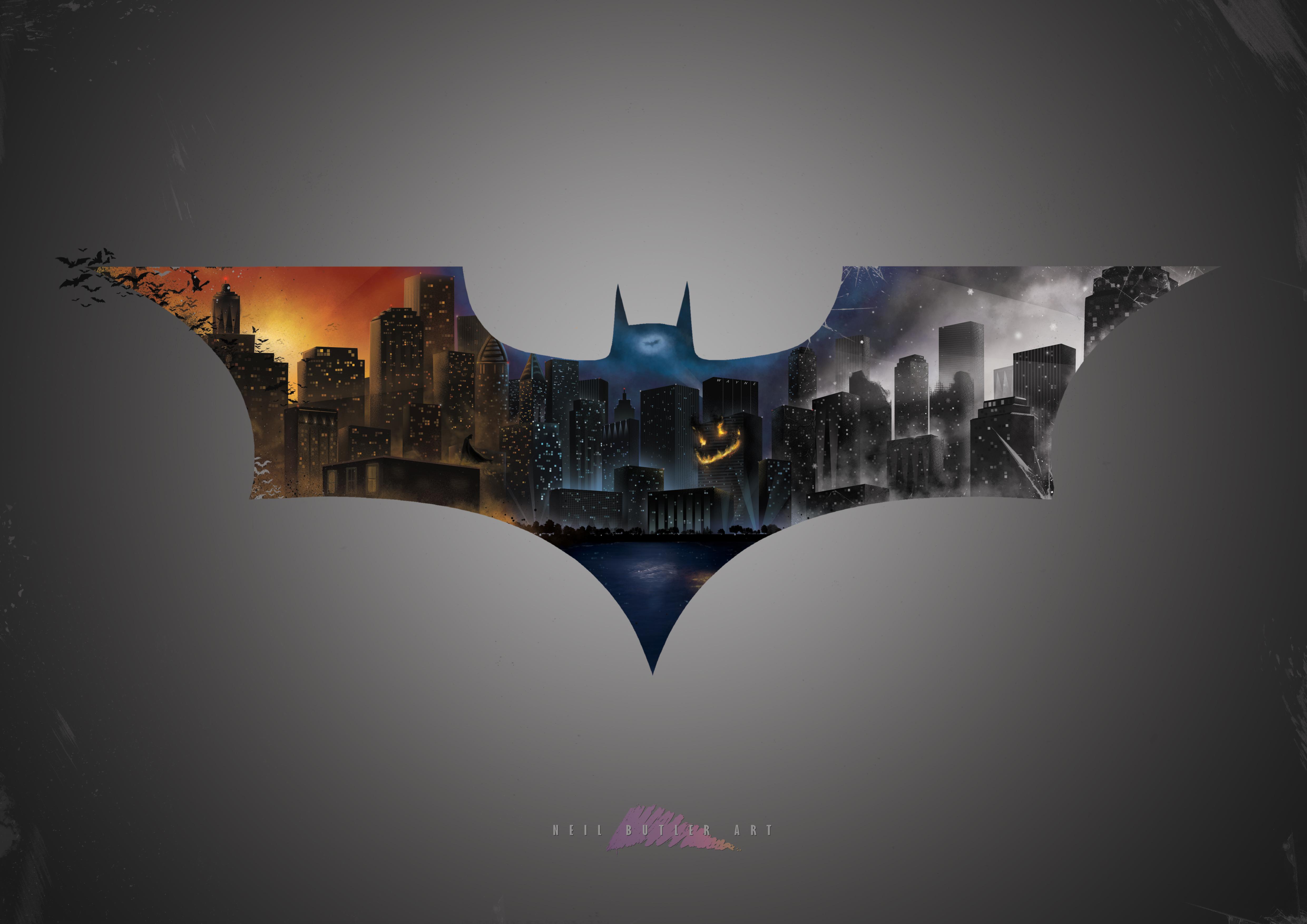 4961x3508 dark knight, batman, movies, hd, logo, 4k, 5k Gallery HD Wallpaper