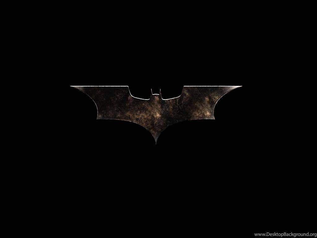 1024x768 Dark Knight Logo Wallpaper HD
