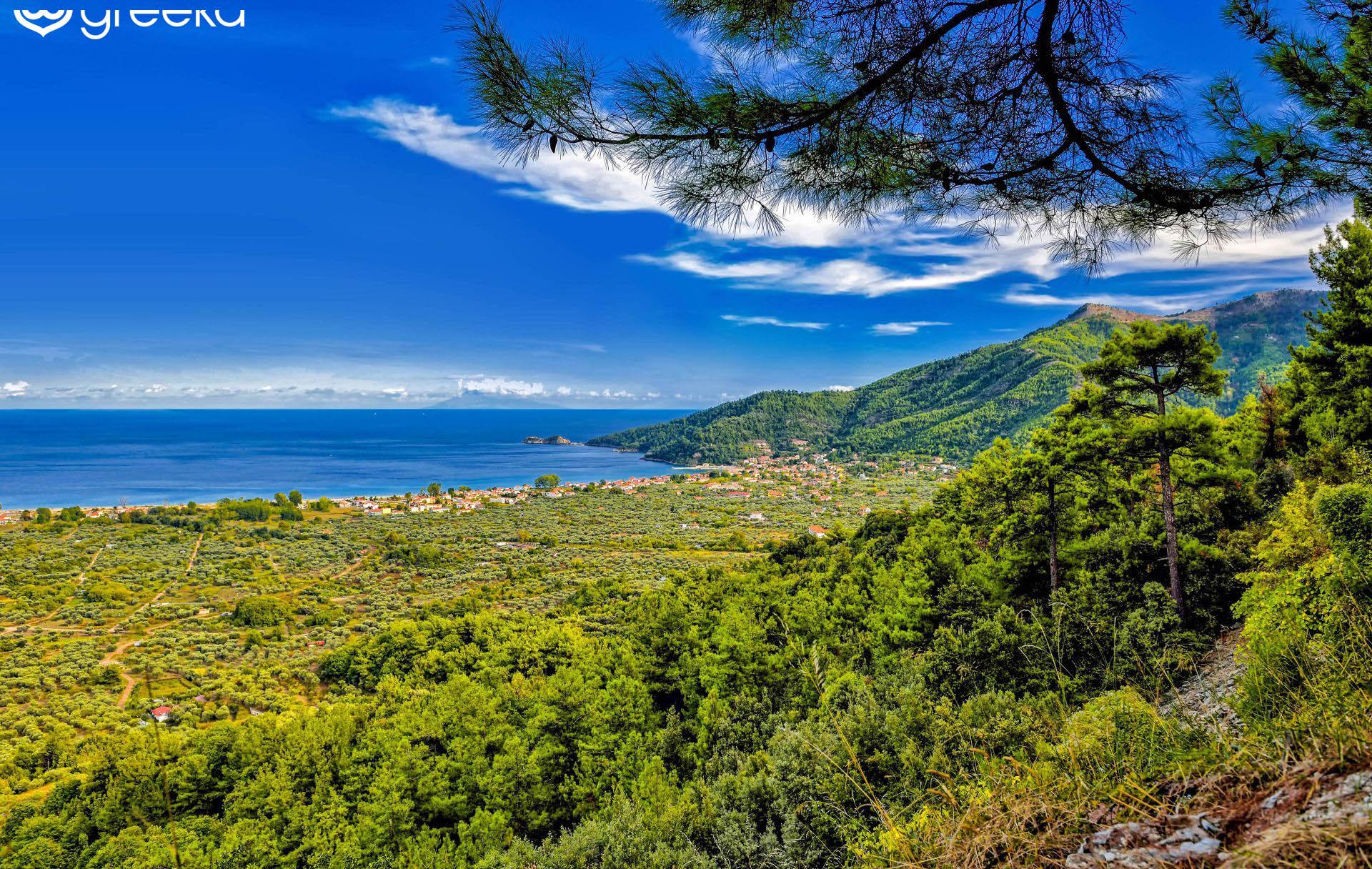 1920x1216 Geography of Thassos island