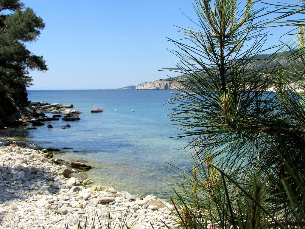 1024x768 ALIKI BEACH. THASSOS. Taken on the Greek island of Thassos
