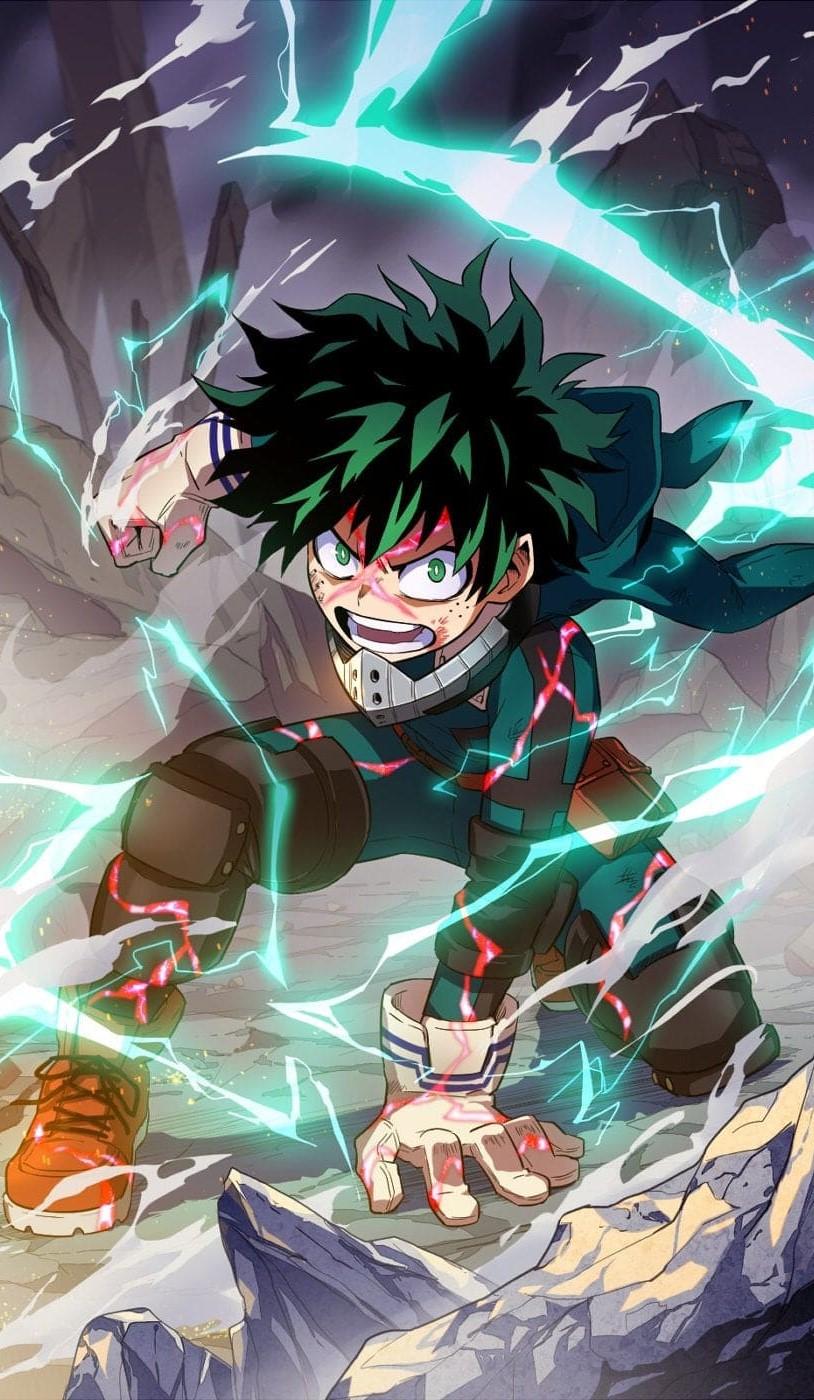 814x1400 Izuku Wallpaper