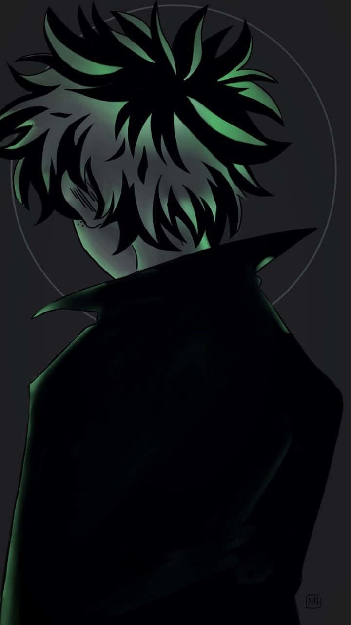 720x1280 Download My Hero Academia Villain Deku Dark Aesthetic Wallpaper