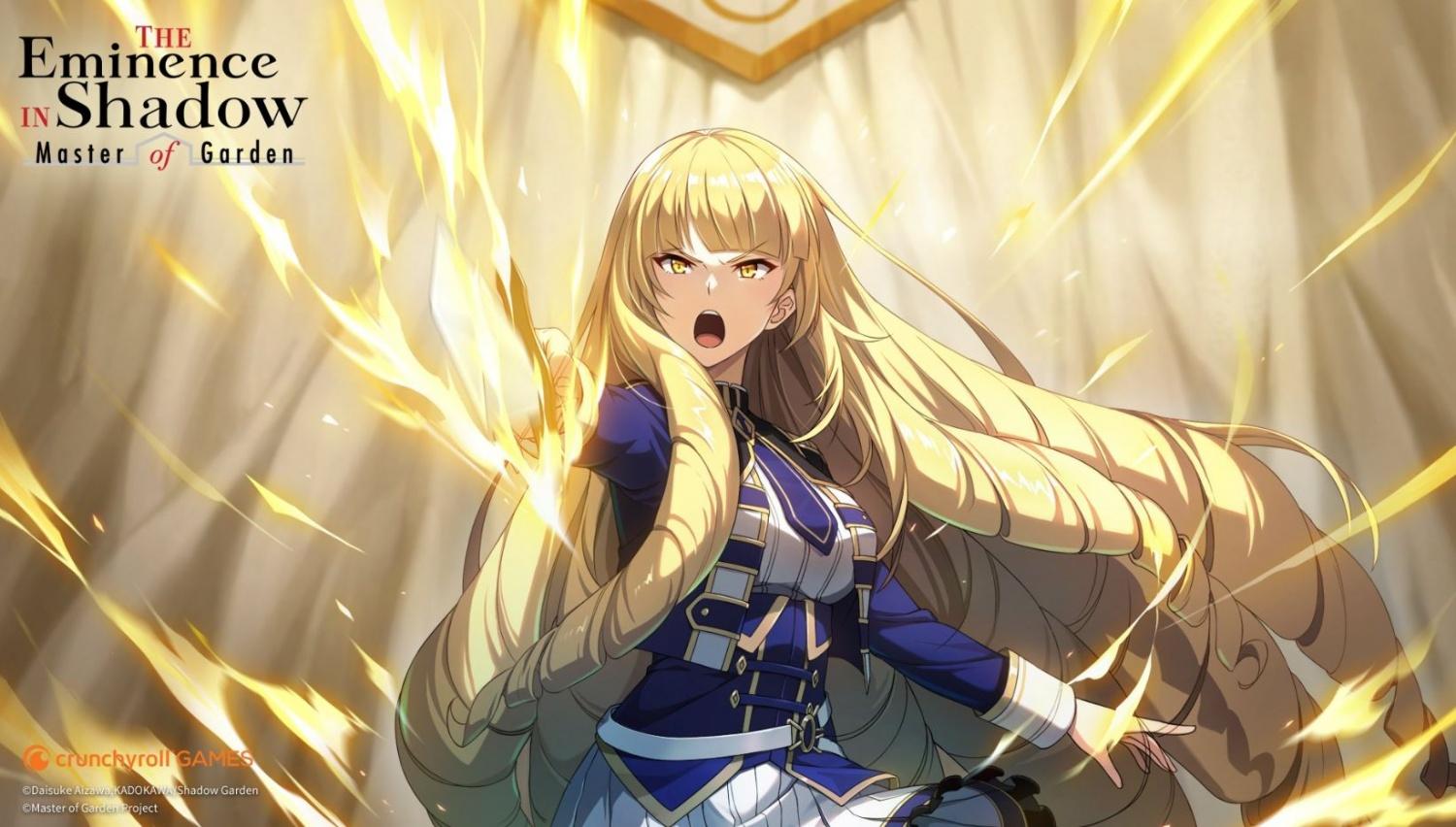 1500x852 Crunchyroll's 'The Eminence in Shadow: Master of Garden' Mobile Game Launches on iOS and Android