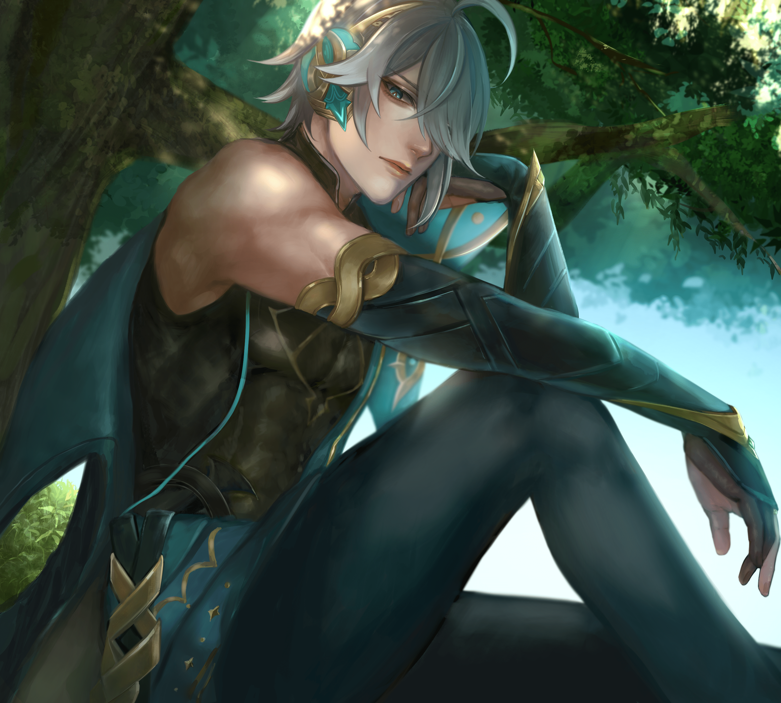 3000x2700 Al Haitham (Genshin Impact) HD Wallpaper And Background