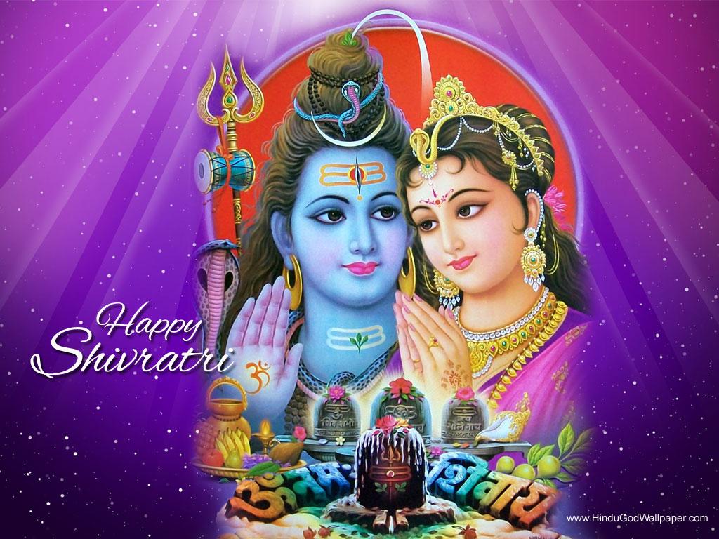 1024x768 Happy Shivratri Wallpaper for Desktop Free Download