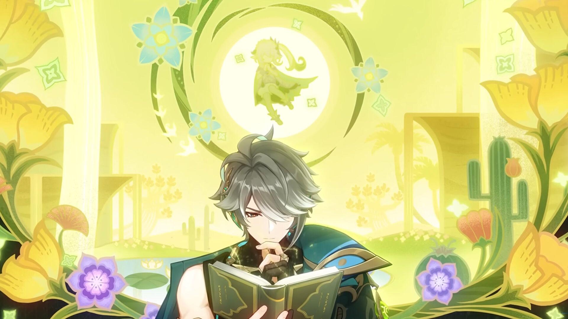 1920x1080 The best Genshin Impact Alhaitham build, artifacts, and F2P options