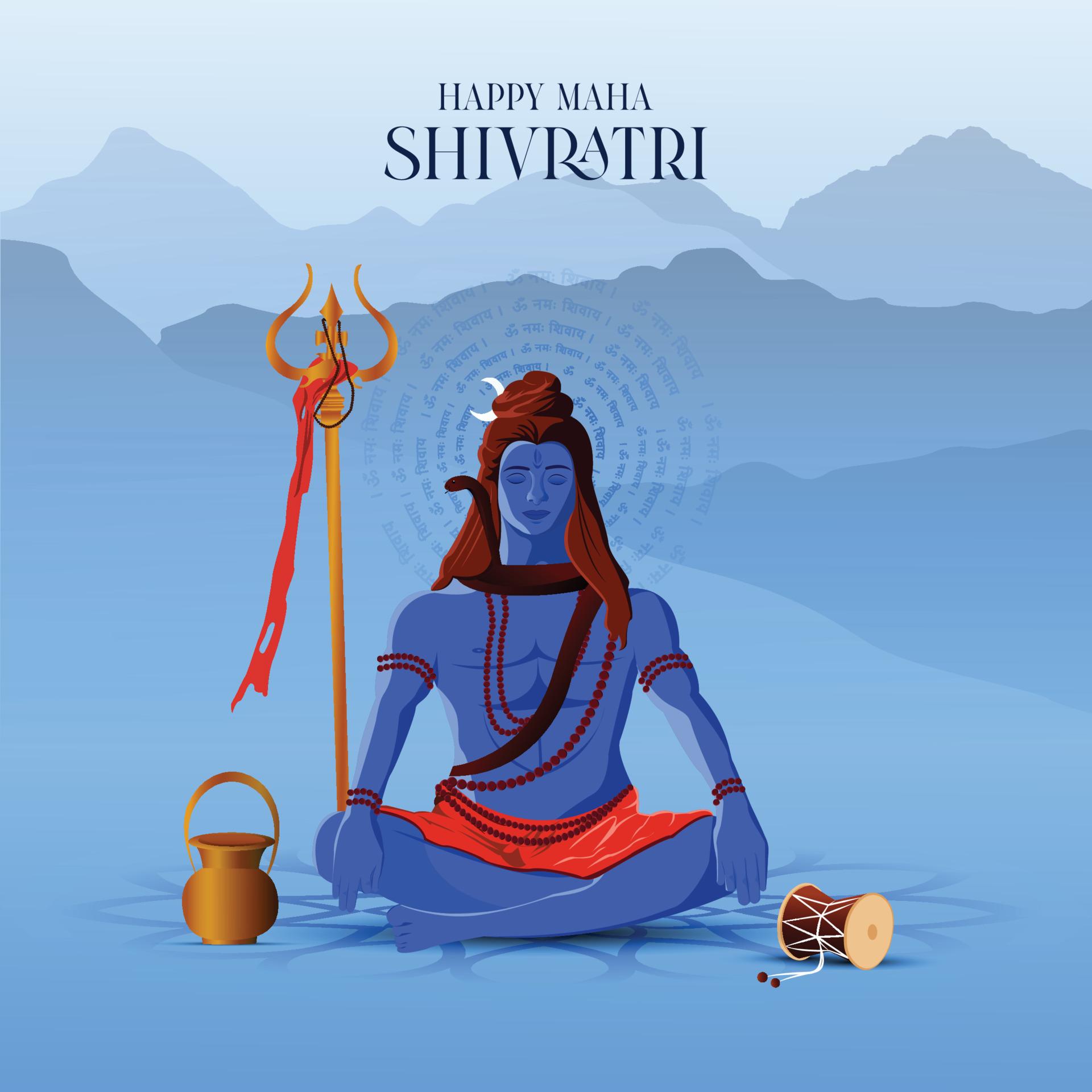 1920x1920 Maha Shivratri Vector Art, Icon, and Graphics for Free Download
