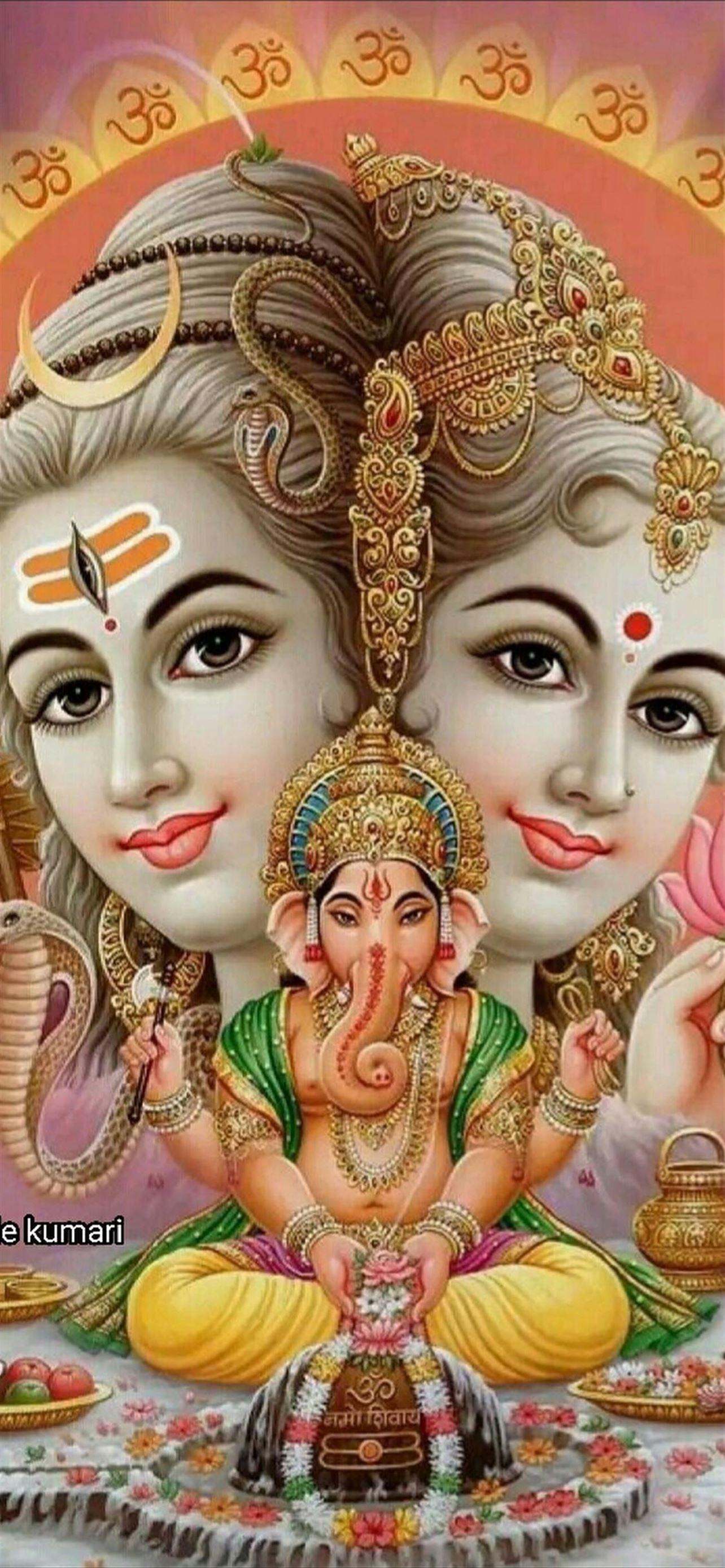 1284x2778 maha shivaratri iPhone Wallpaper Free Download