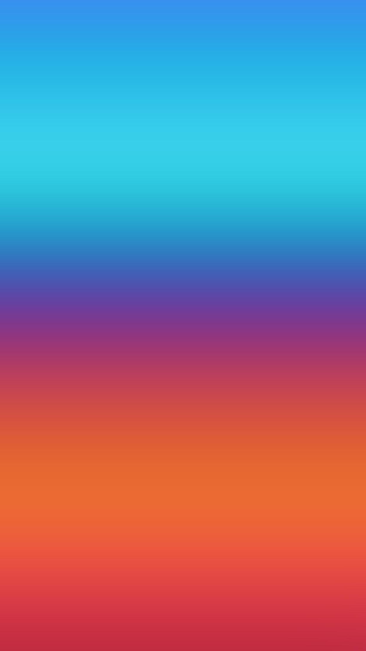 1242x2208 hot red blue gradation blur