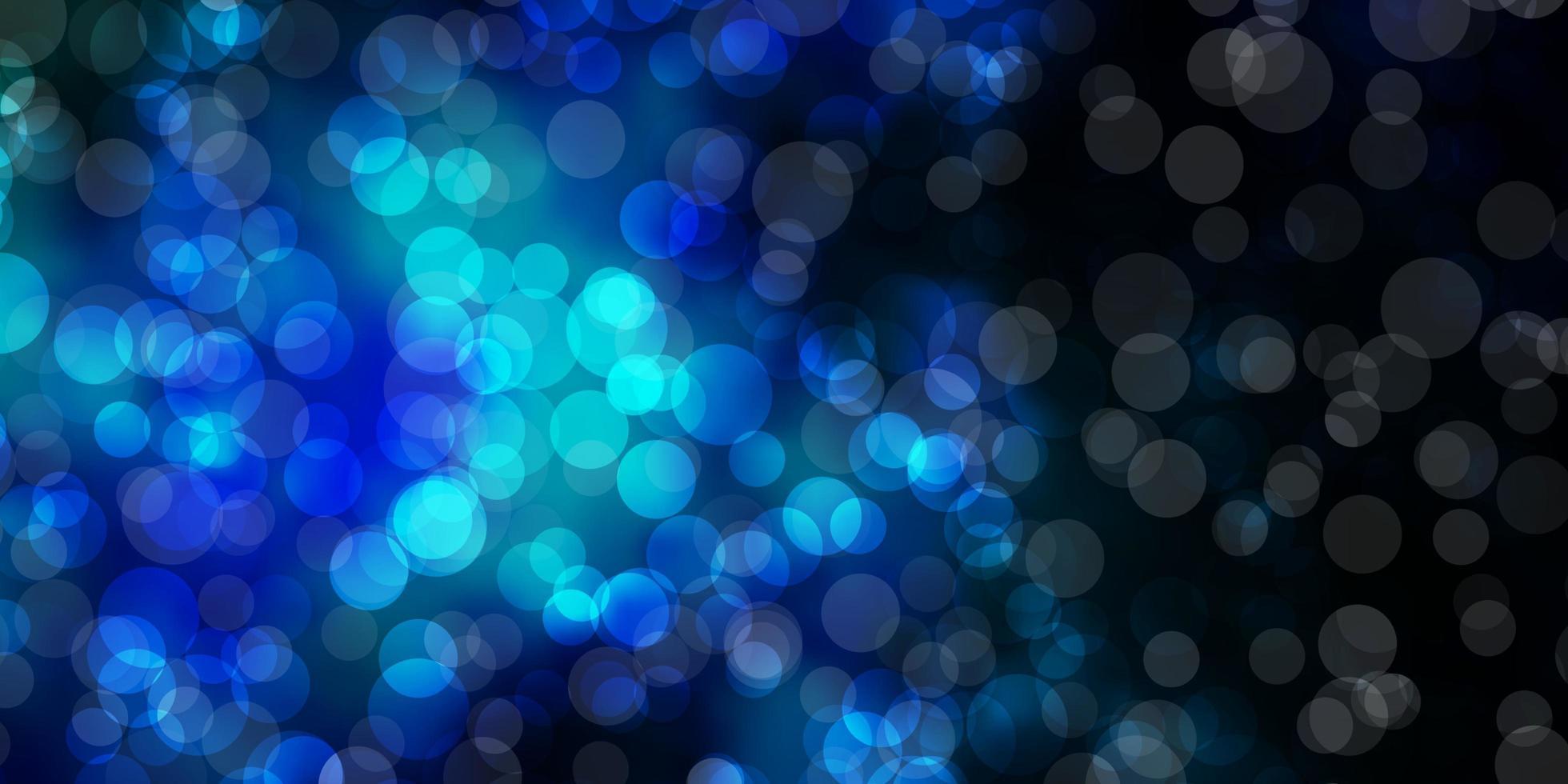 1960x980 Dark Blue, Green vector layout with circles. Glitter abstract illustration with colorful drops. Pattern for wallpaper, curtains
