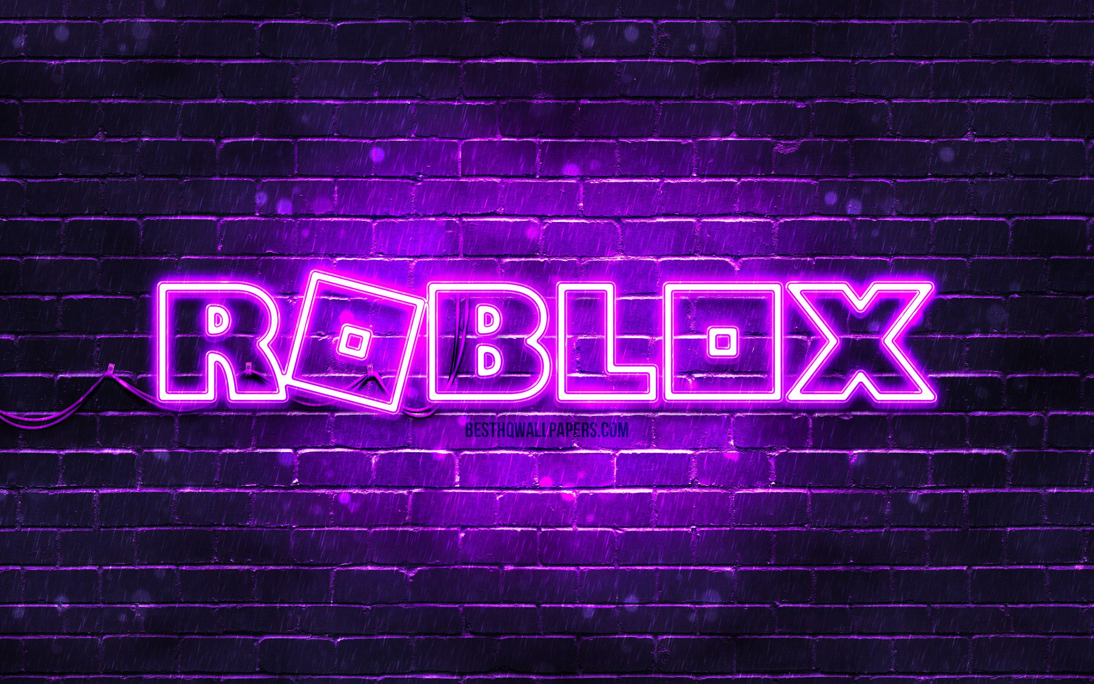 3840x2400 Roblox Purple Wallpaper