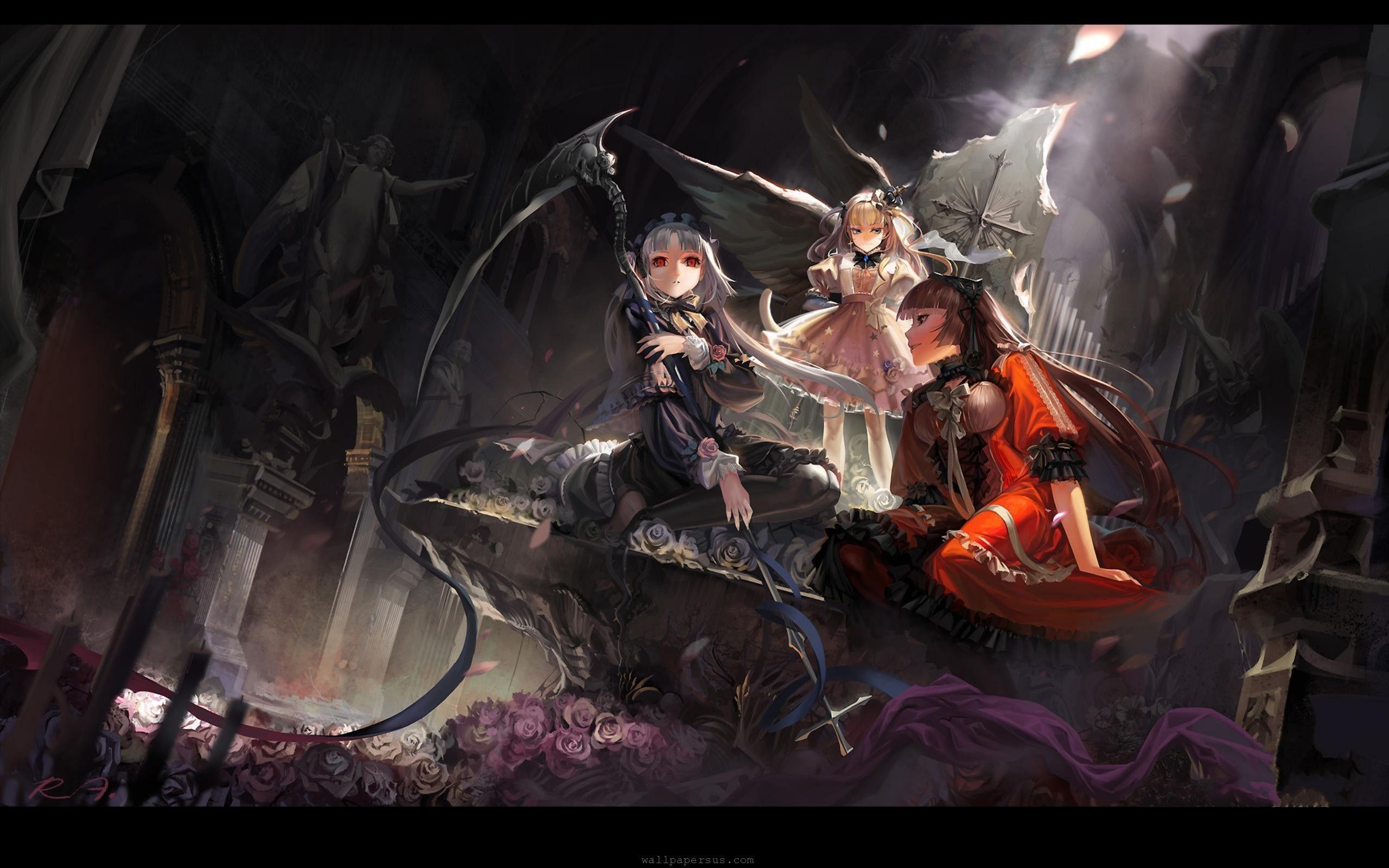 2560x1600 scythe, fantasy art, drawings, fantasy girls. Anime wallpaper, Character wallpaper, Anime wallpaper 1920x1080
