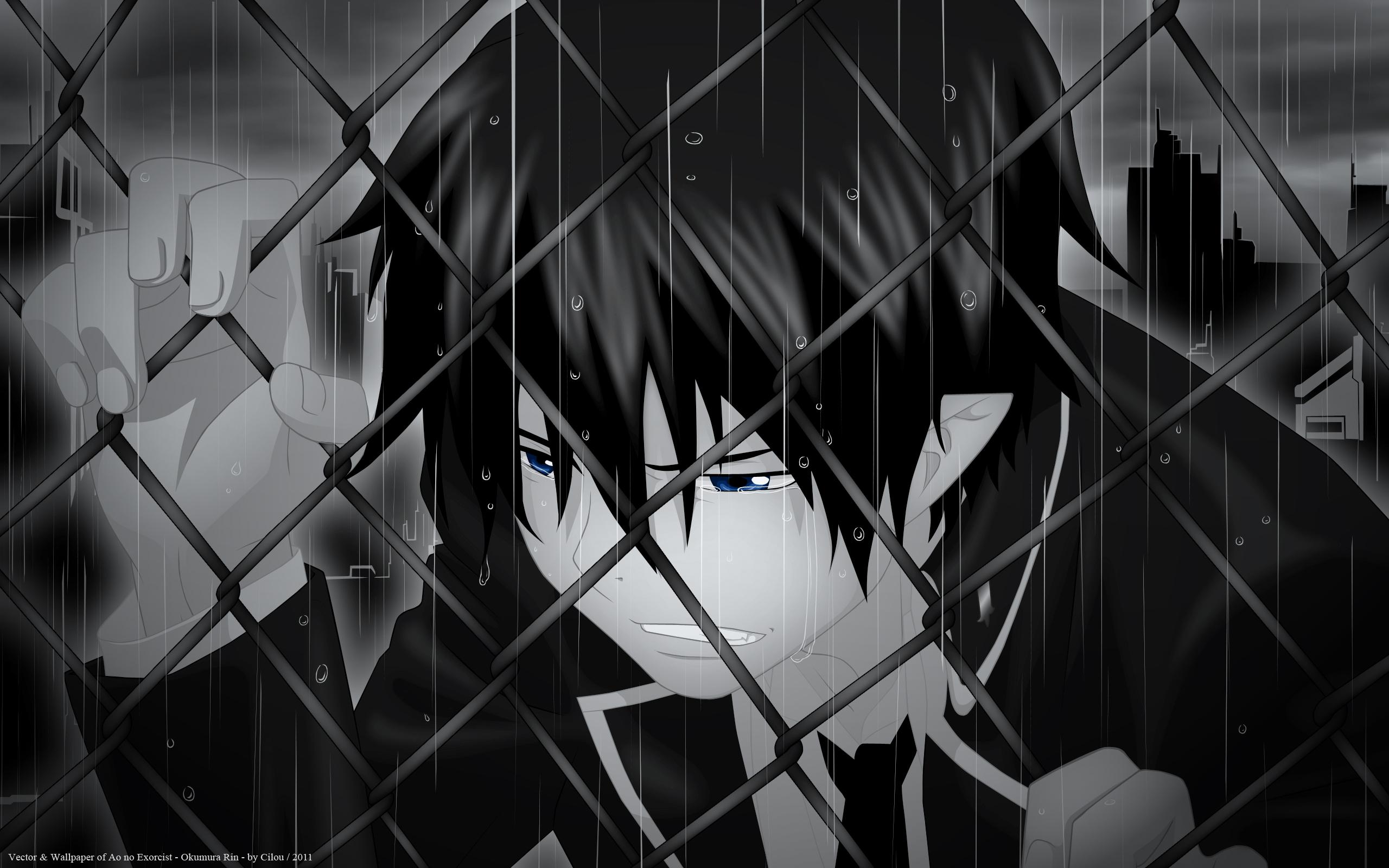 2560x1600 Ao no Exorcist Wallpaper: Tears of Satan's son