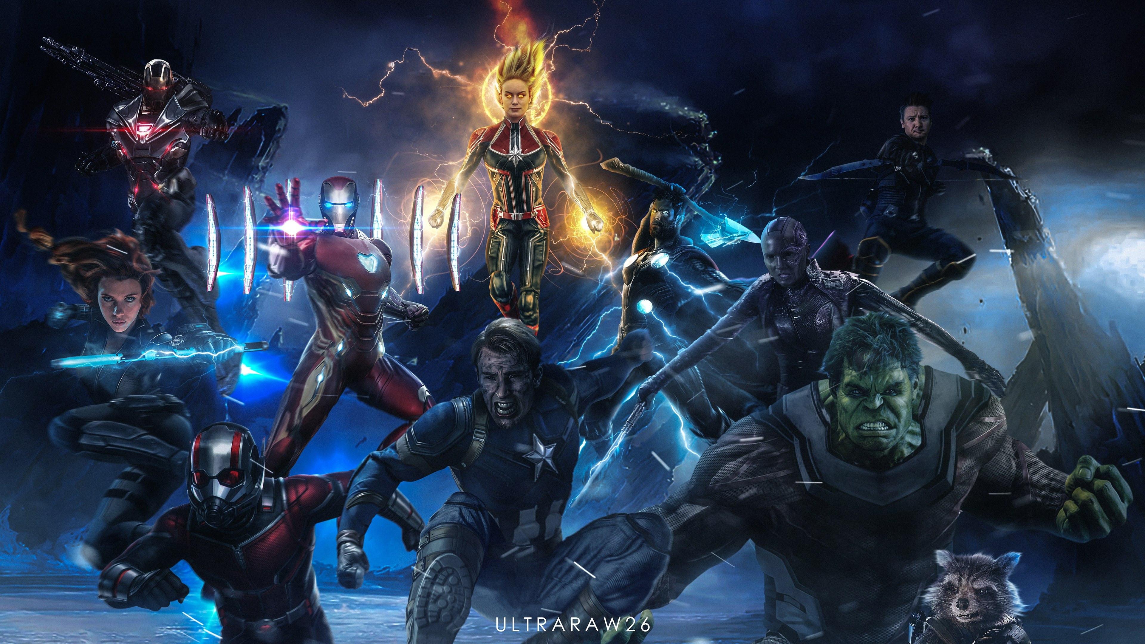 3840x2160 Avengers Endgame Background Wallpaper 39326