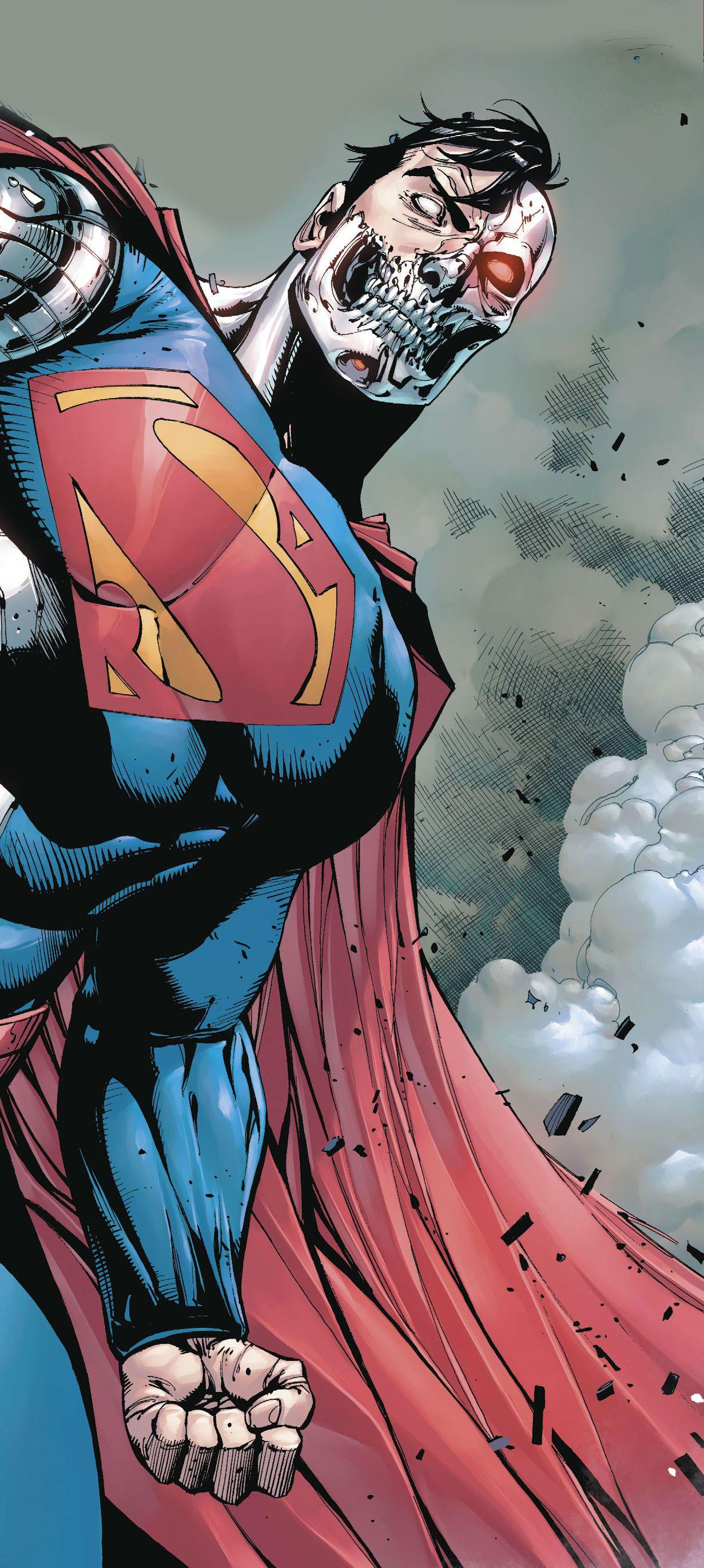 1231x2742 Cyborg Superman by Tony S Daniel. Superman comic, Dc comics artwork, Superman art