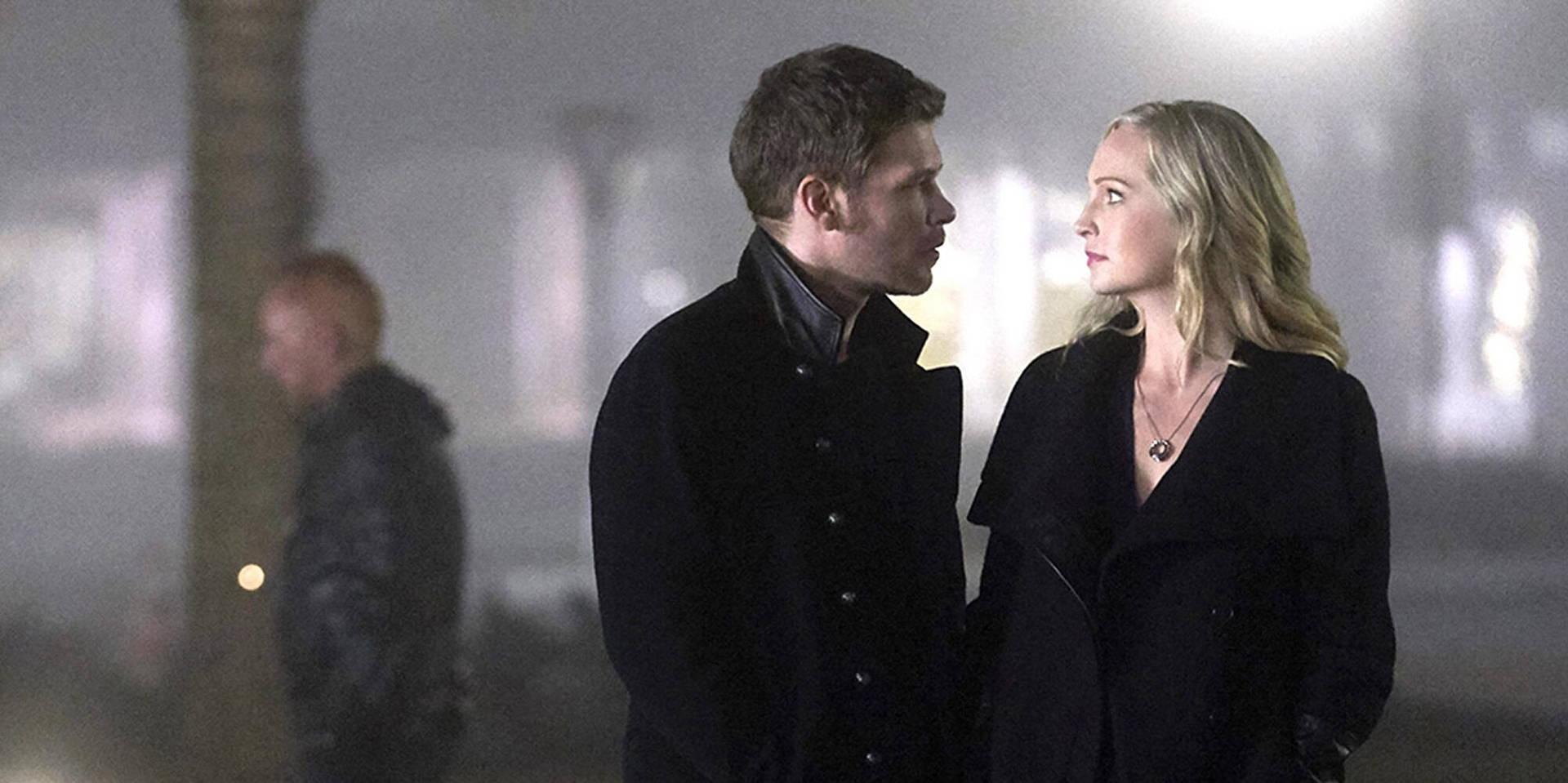 1920x959 Download Klaus And Caroline Forbes Wallpaper