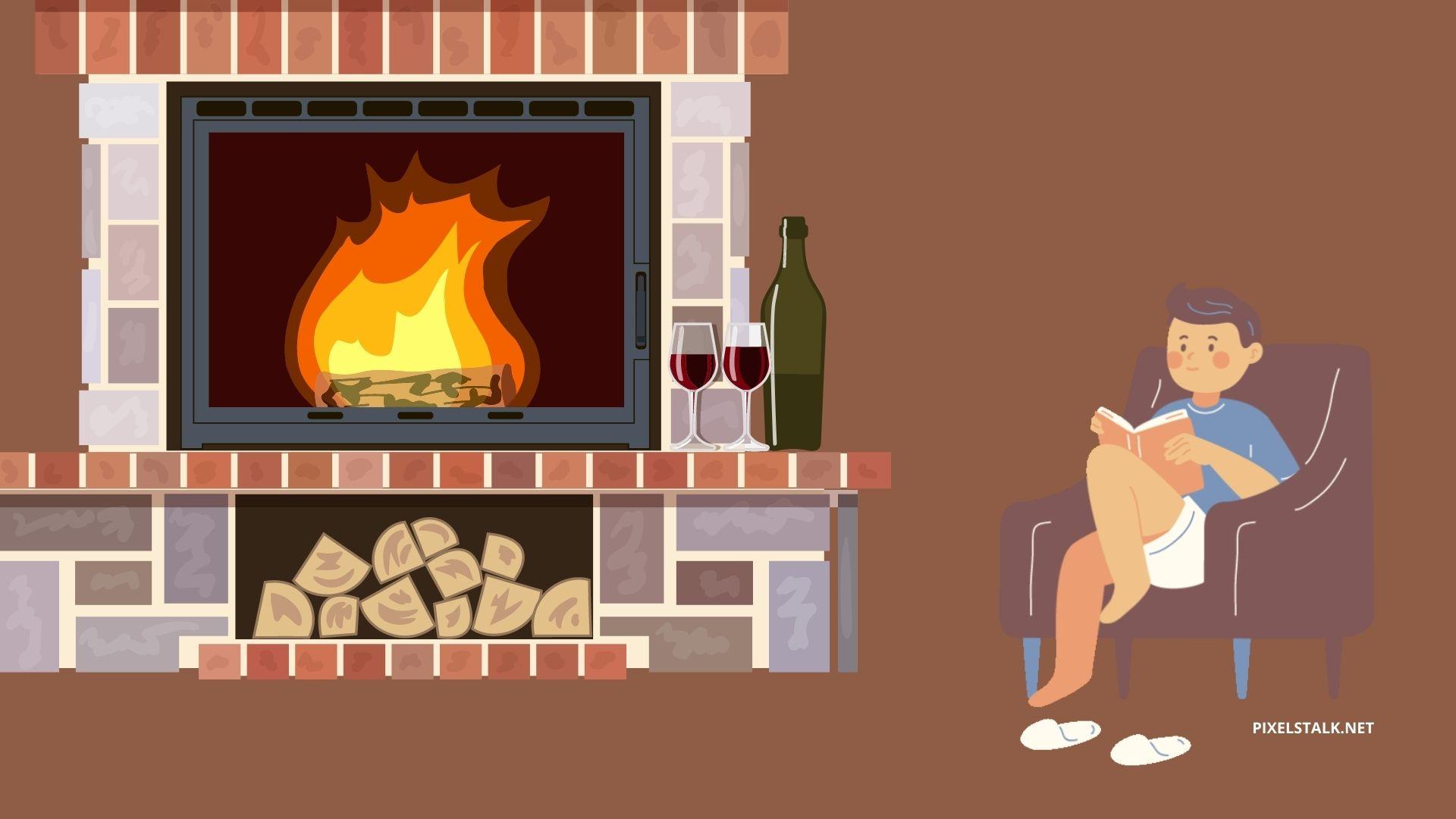 1920x1080 Cozy Winter Desktop Wallpaper