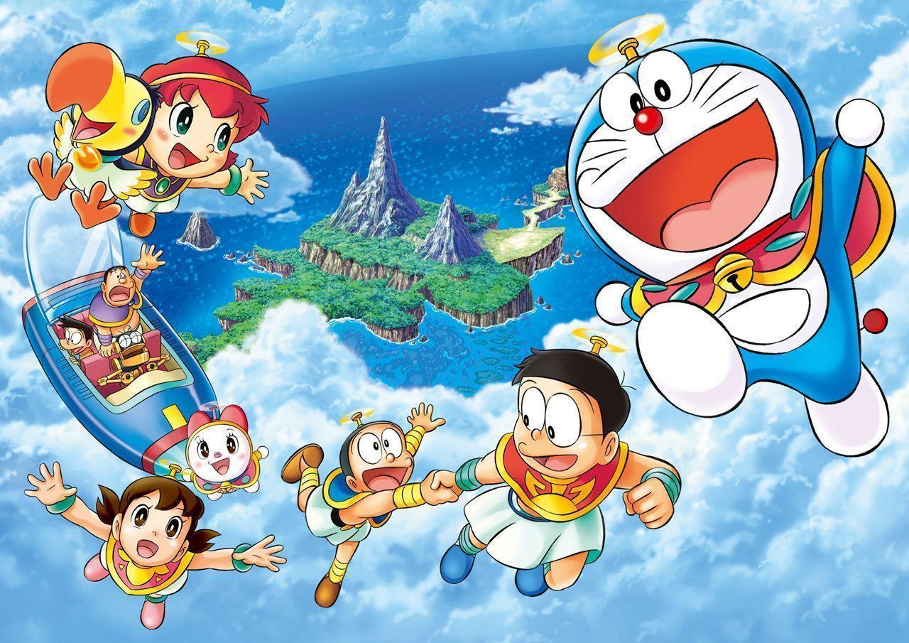 Nobita Nobi Doraemon Desktop Wallpaper Animation, PNG, 512x512px,  Watercolor, Cartoon, Flower, Frame, Heart Download Free