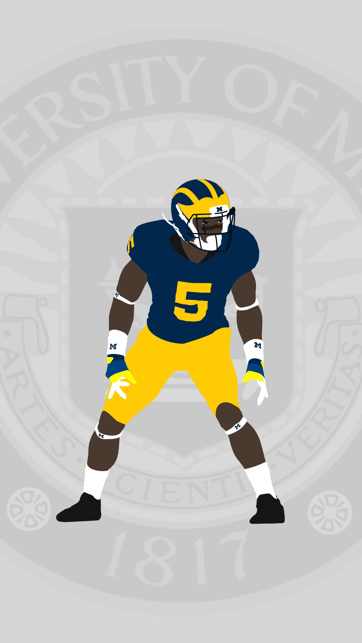 1242x2208 Michigan Wolverines Wallpaper