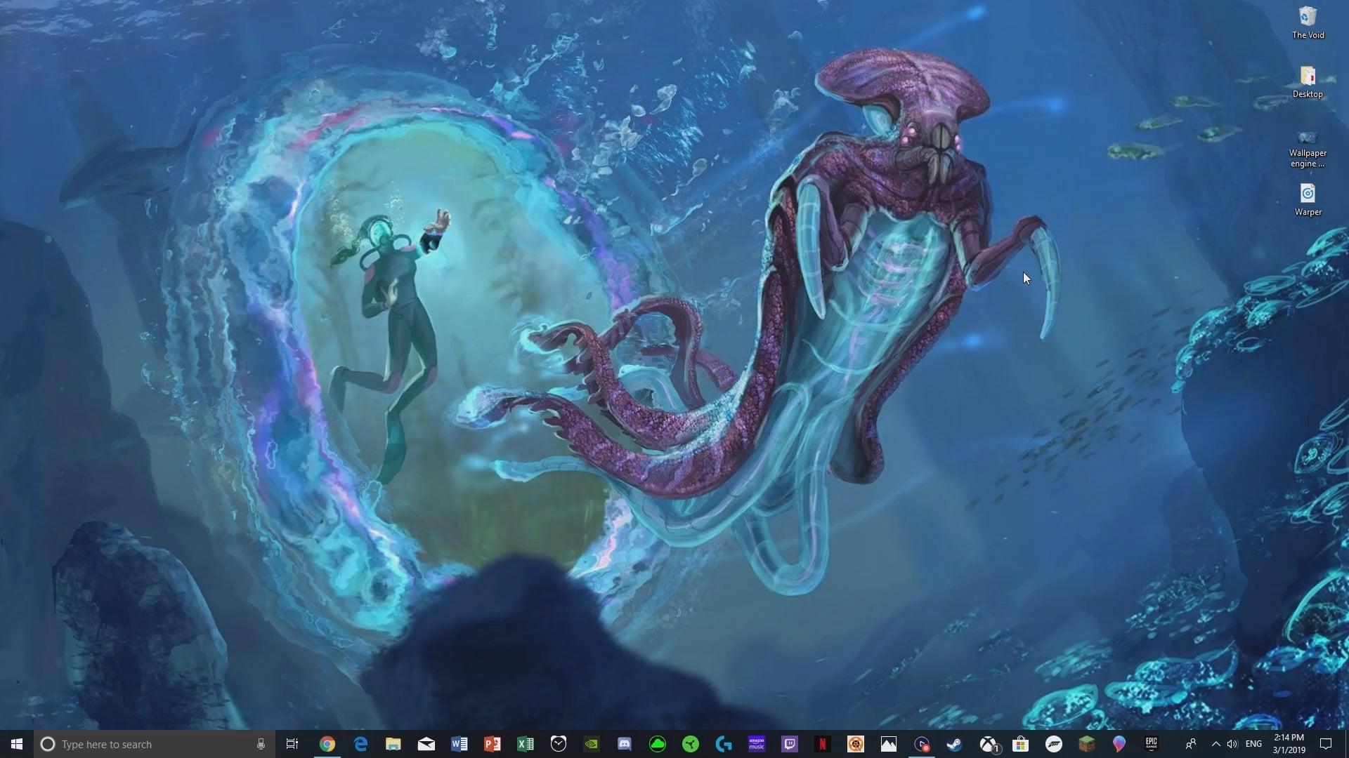 1920x1080 Remember the Crabsquid wallpaper? I made a ·▖▜▚┣: one (no audio) [Spoilers]