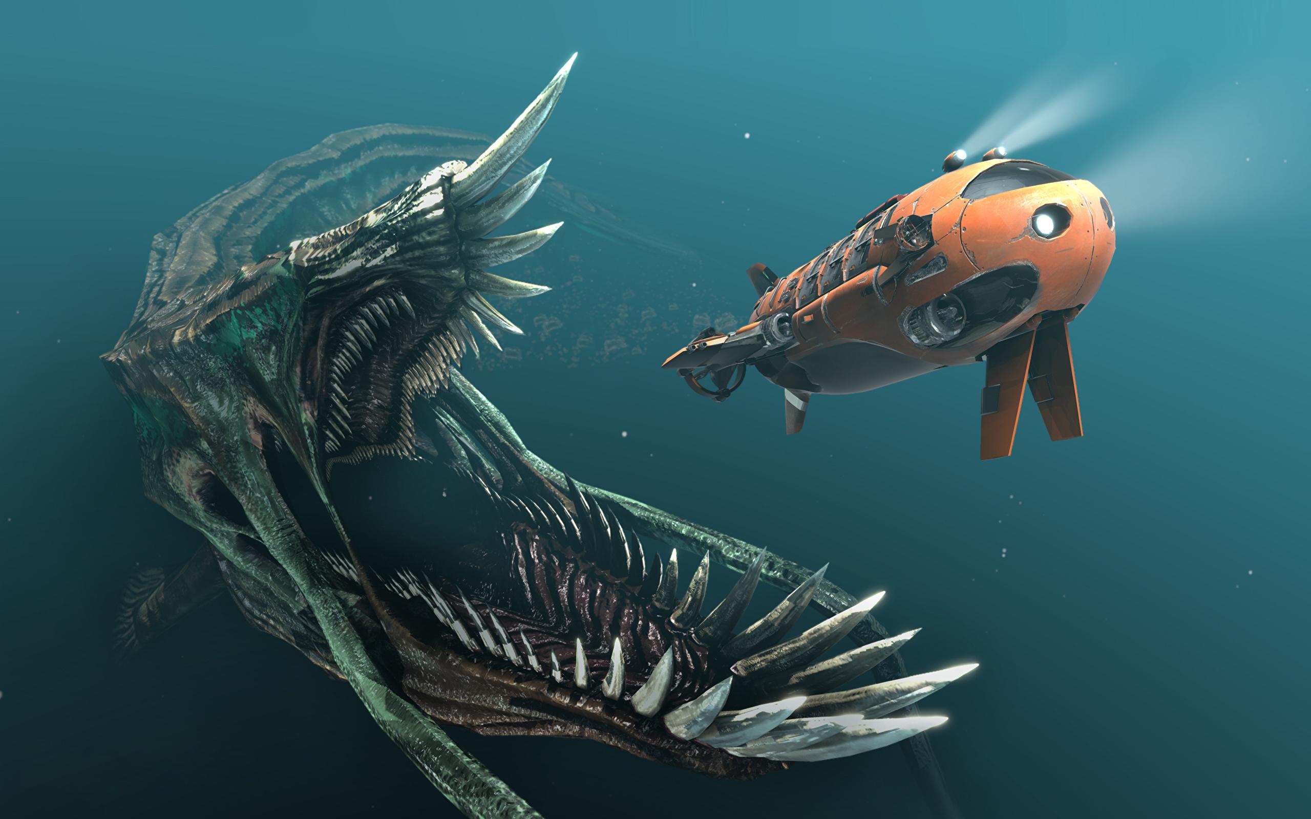 2560x1600 subnautica HD wallpaper