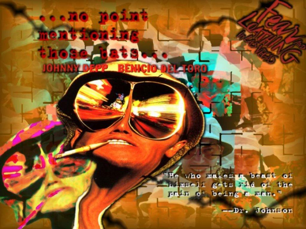 1024x768 Raoul and Loathing in Las Vegas Wallpaper