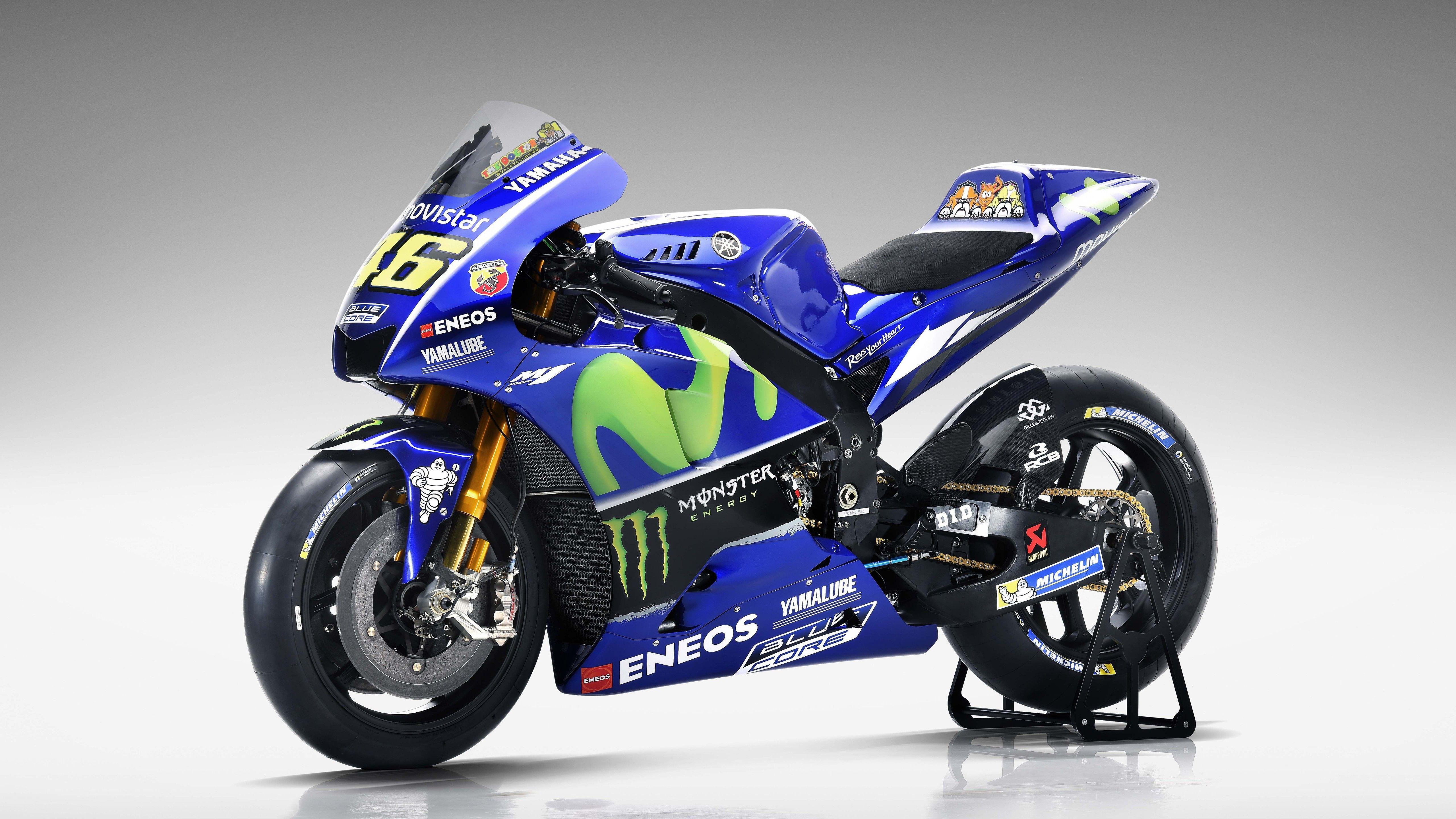 5120x2880 Wallpaper Yamaha YZR M MotoGP, 4K, 8K, Automotive / Bikes