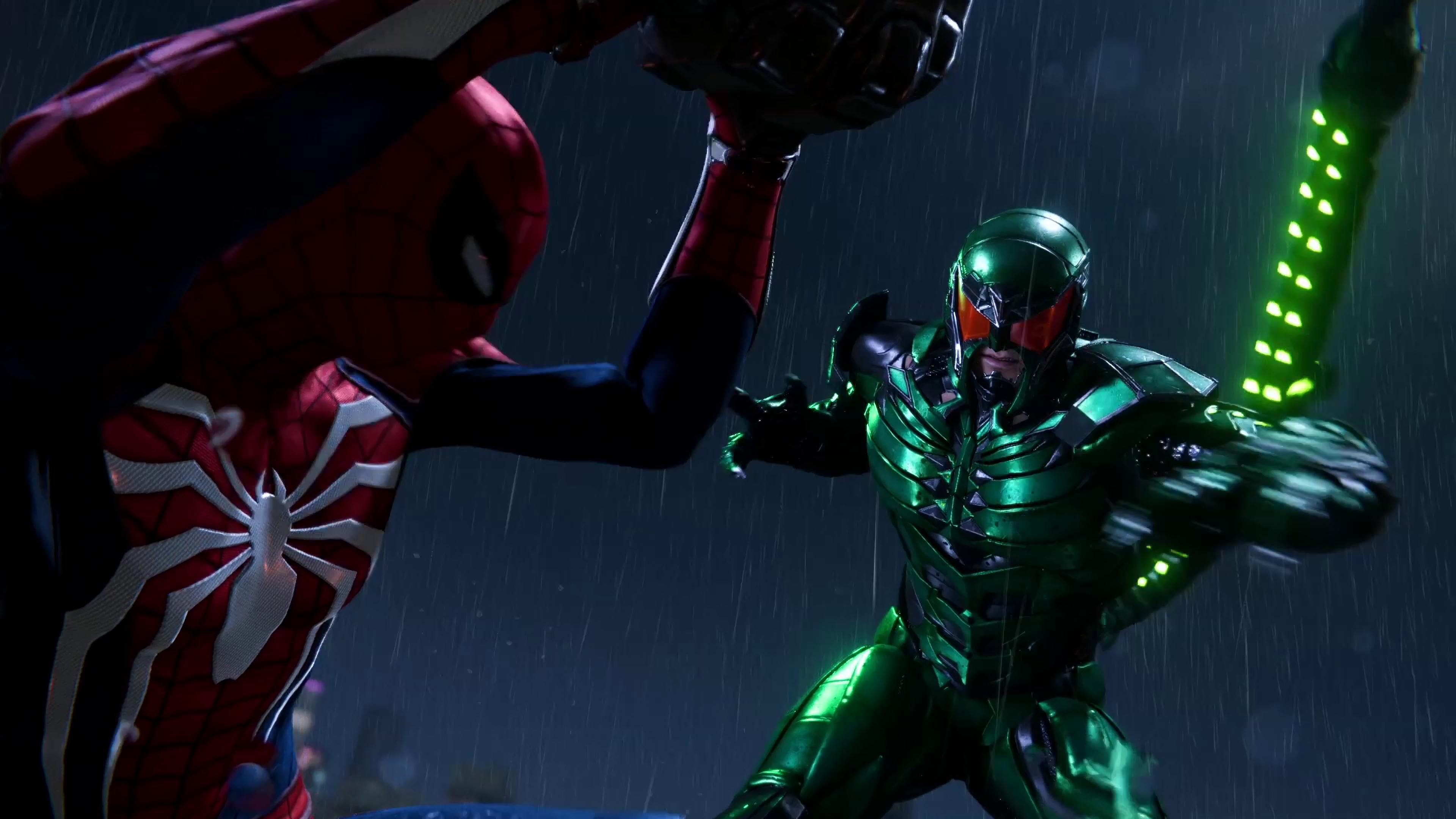 3840x2160 Spider Man PS4 Scorpion 4K
