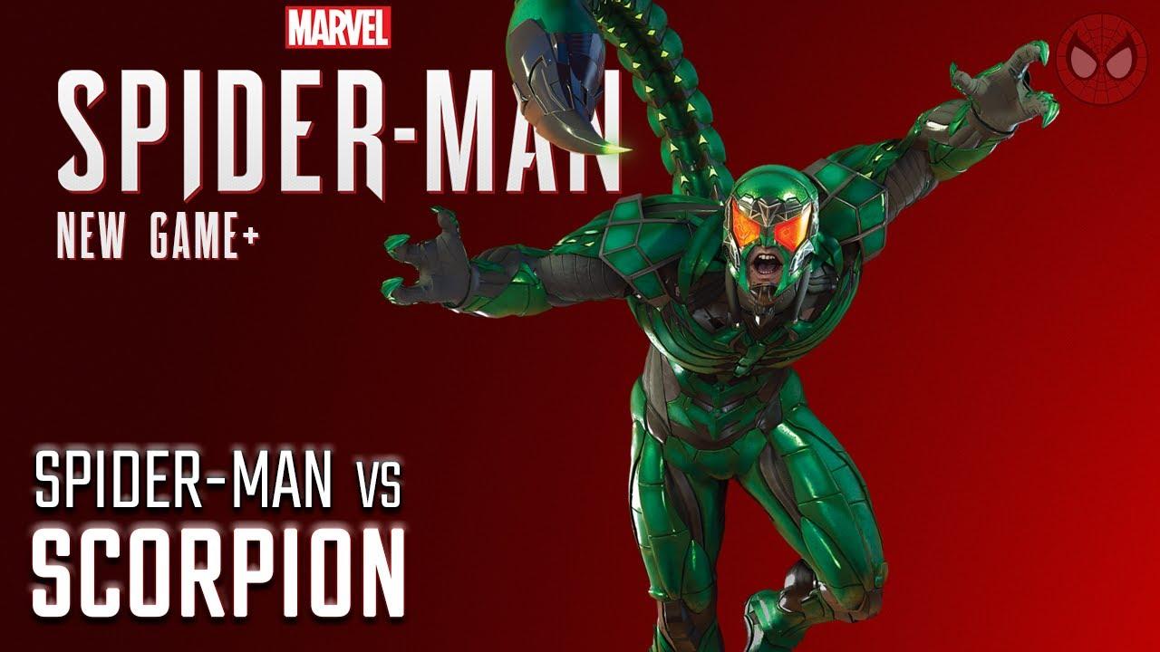 1280x720 Marvel's Spider Man ○ Spider Man Vs Scorpion (illusion) [1080p60ᴴᴰ]