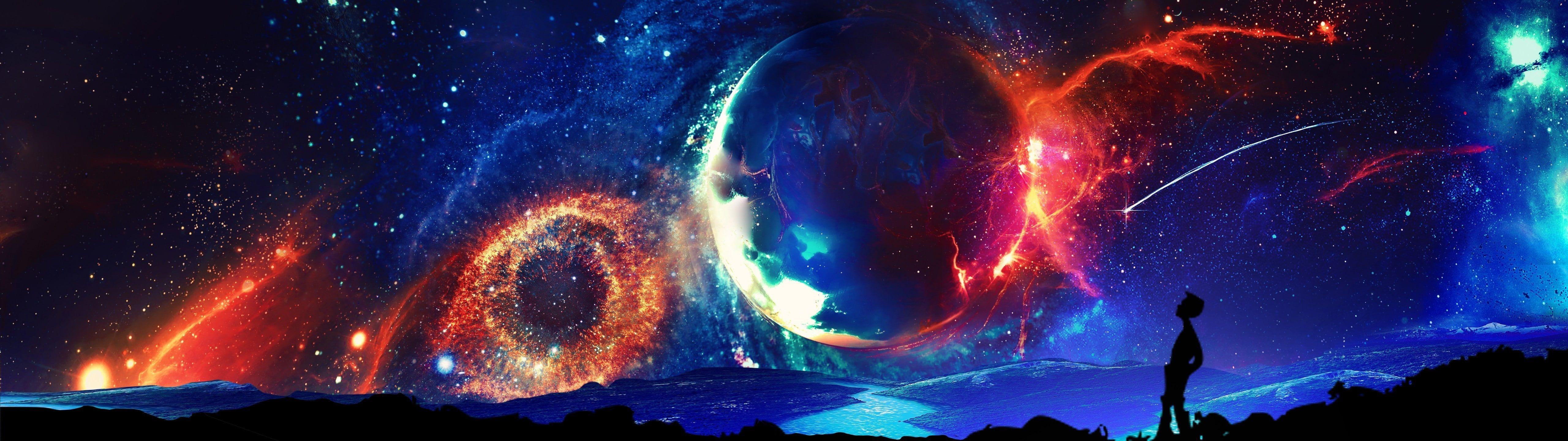 Universe Dual Monitor Wallpapers - Top Free Universe Dual Monitor ...