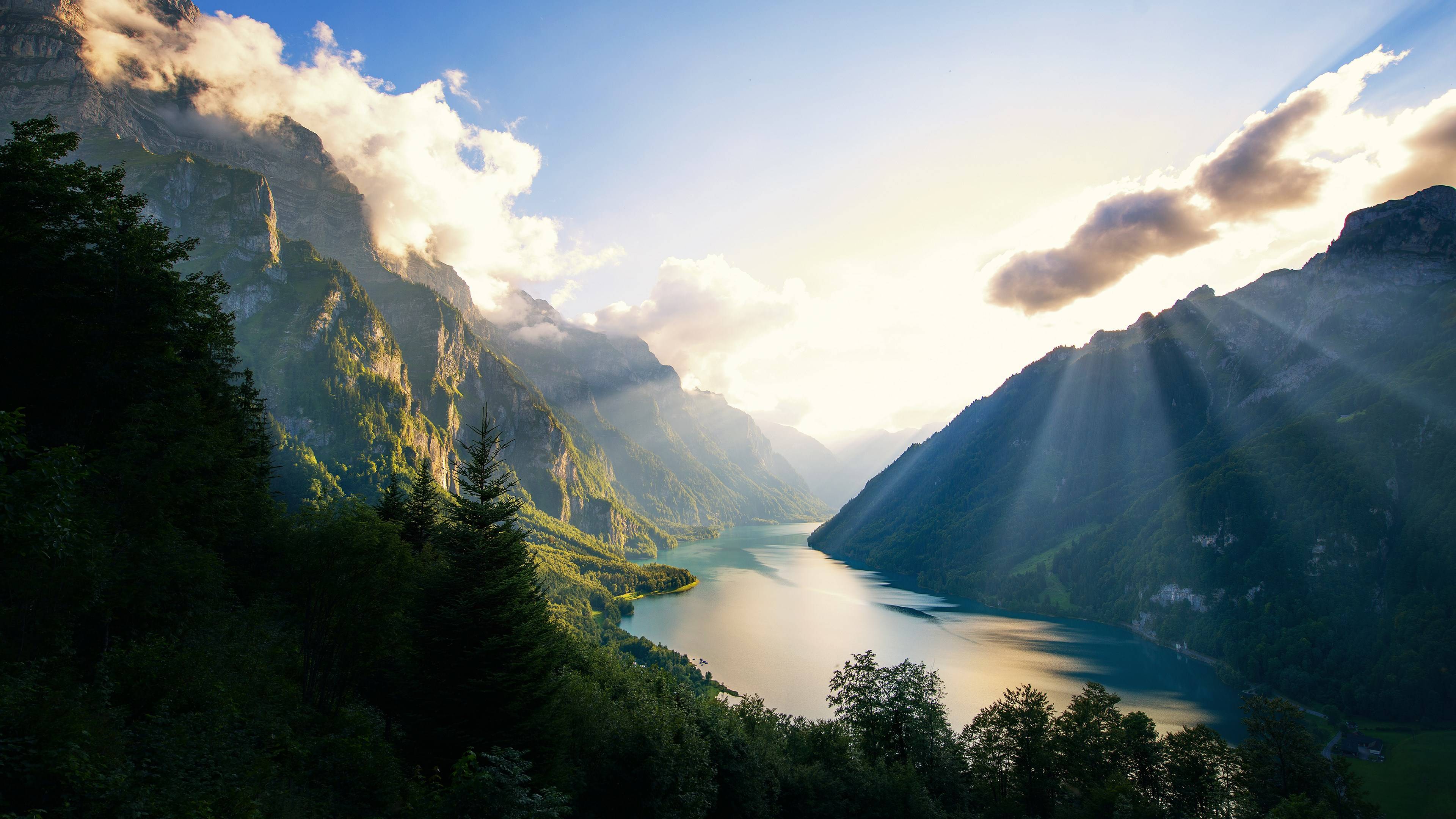 3840x2160 Switzerland Alps Mountains Morning 4k, HD Nature, 4k Wallpaper, Image, Background, Photo and Picture