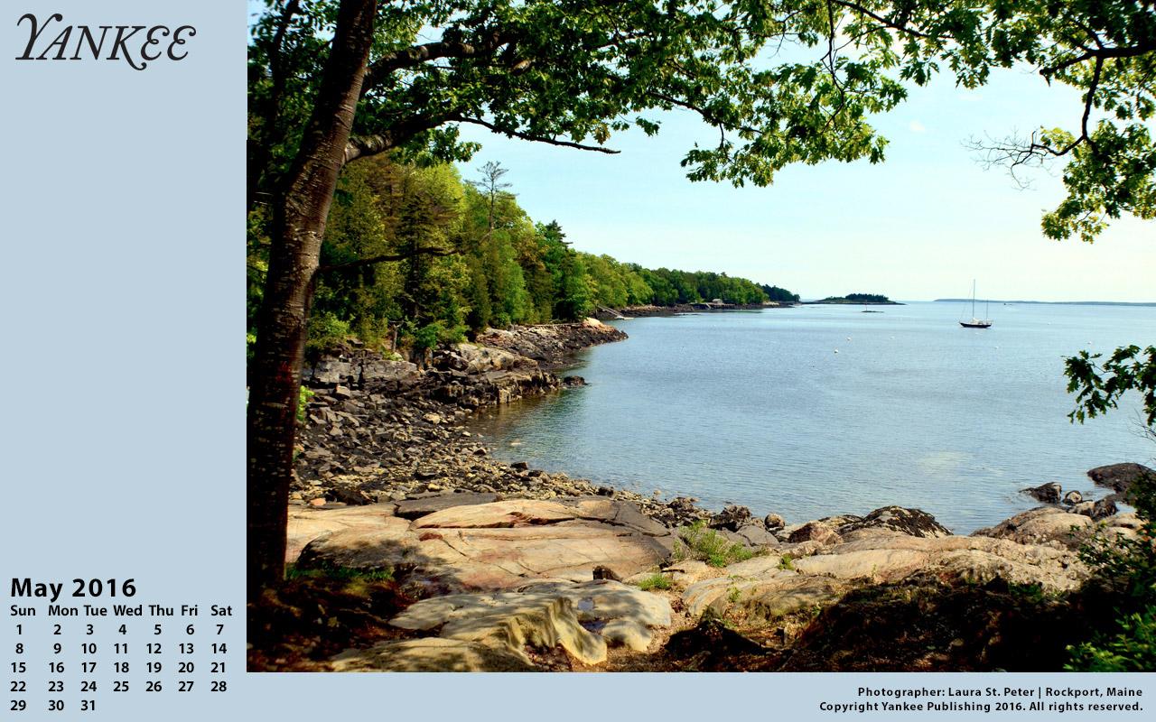 1280x800 Free Desktop Wallpaper May 2016. Rockport, ME England Today
