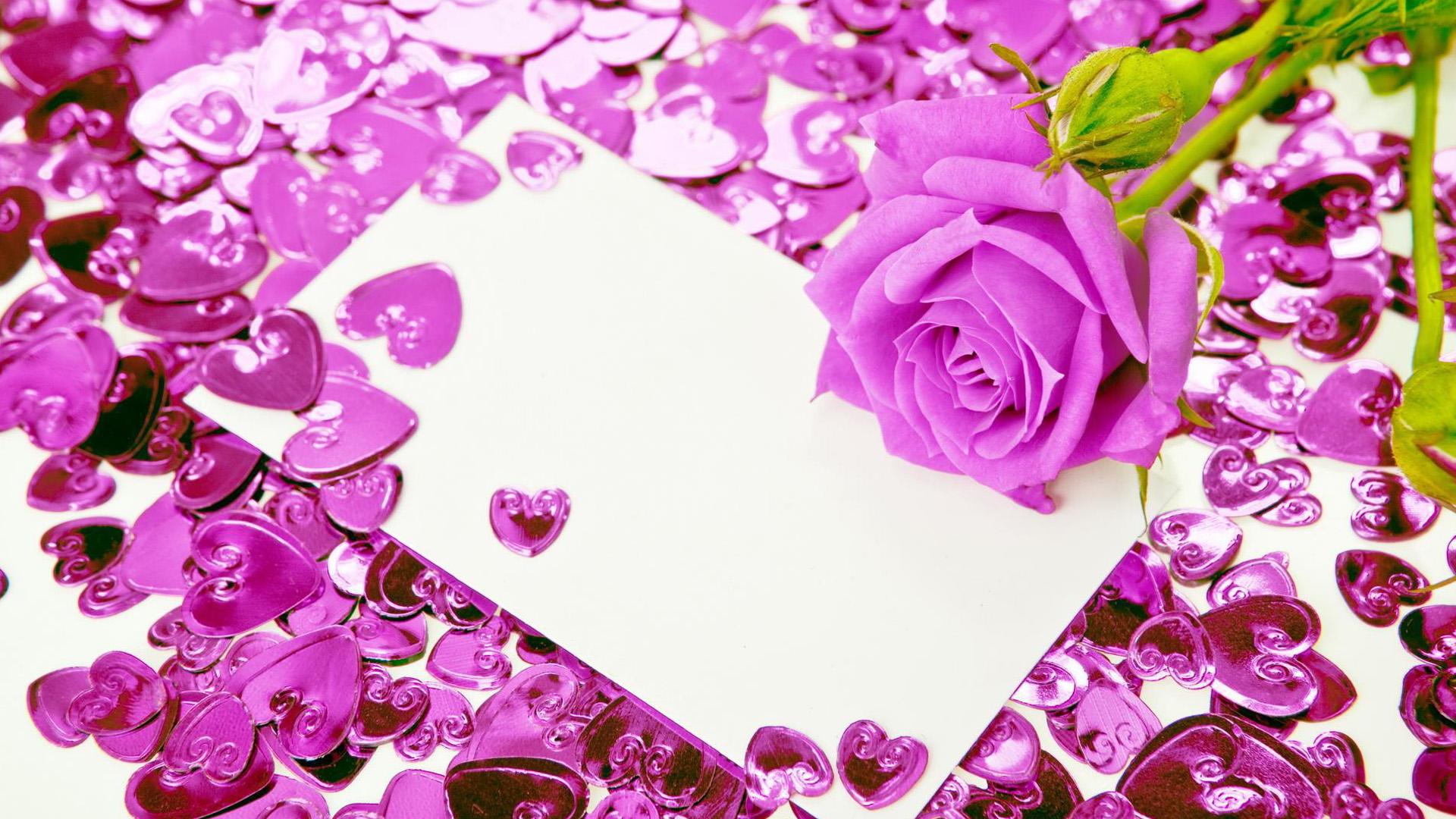 1920x1080 Love Rose Wallpaper