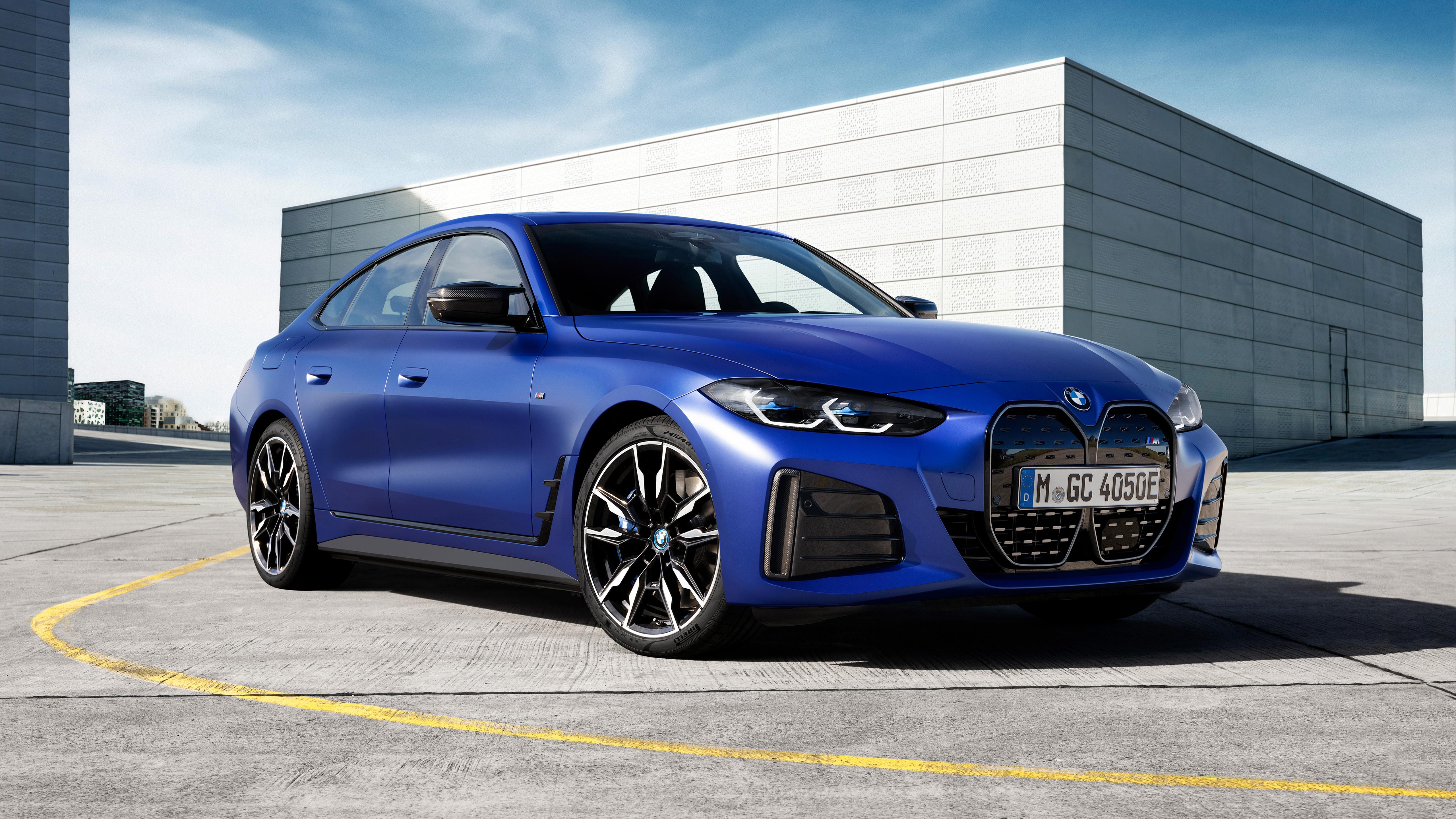 5120x2880 BMW i4 M50 2021 5K 2 Wallpaper Car Wallpaper