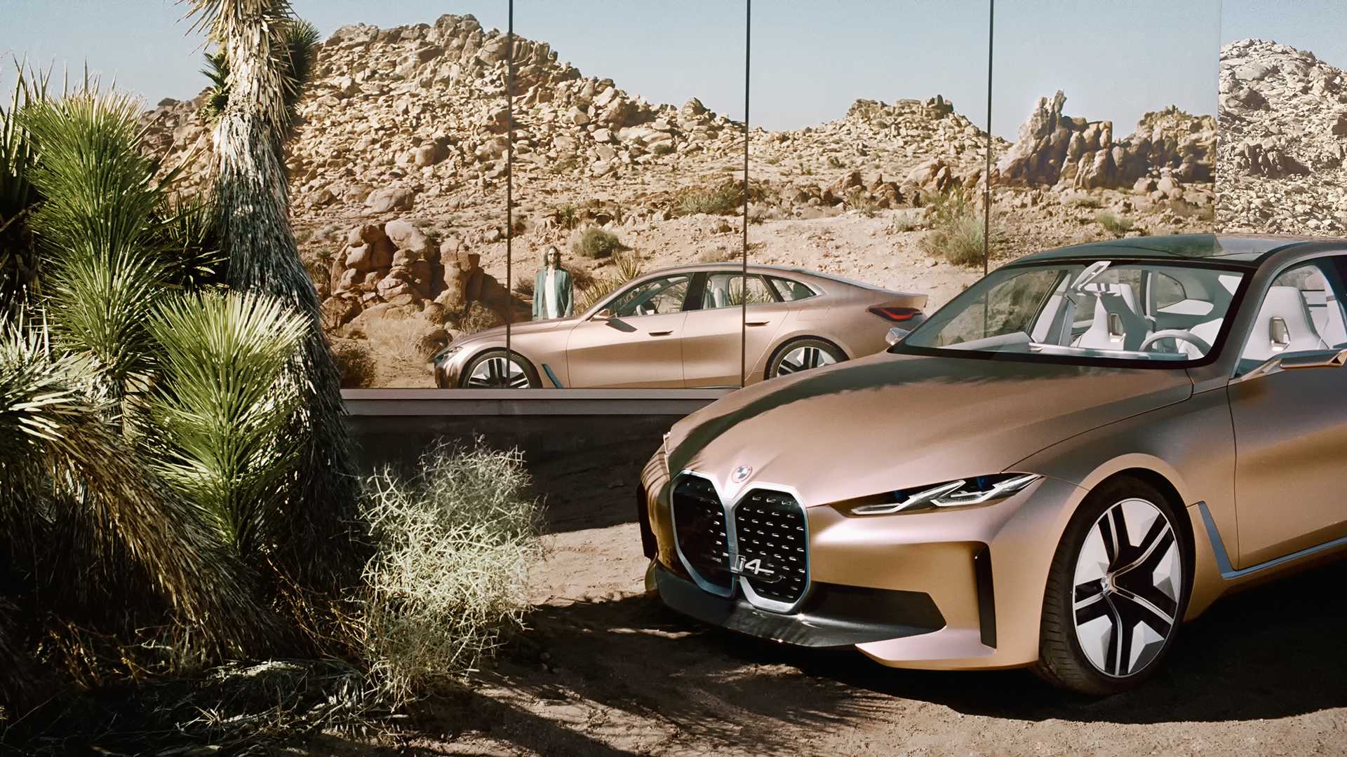 1920x1080 BMW I4 Concept EV Debuts: Big Grille, Bigger Power, 270 Mile Range