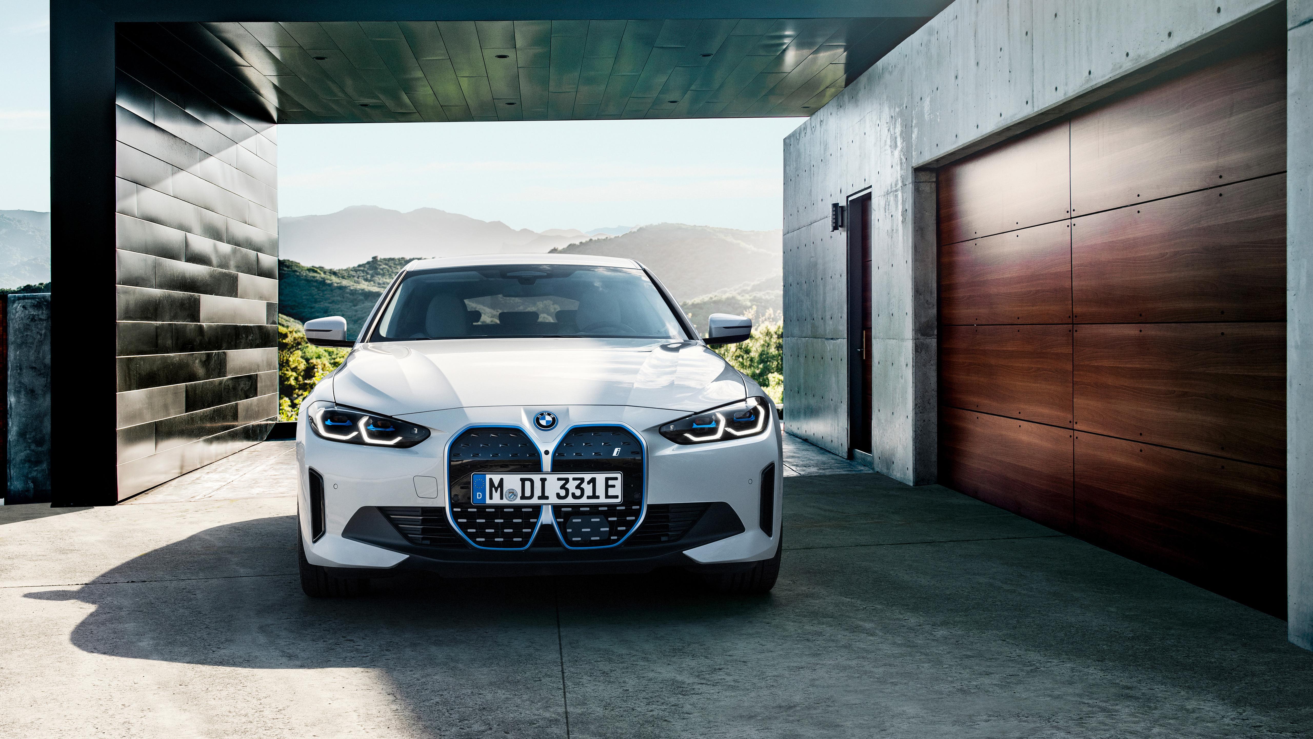 5120x2880 BMW i4 eDrive40 2021 5K Wallpaper Car Wallpaper