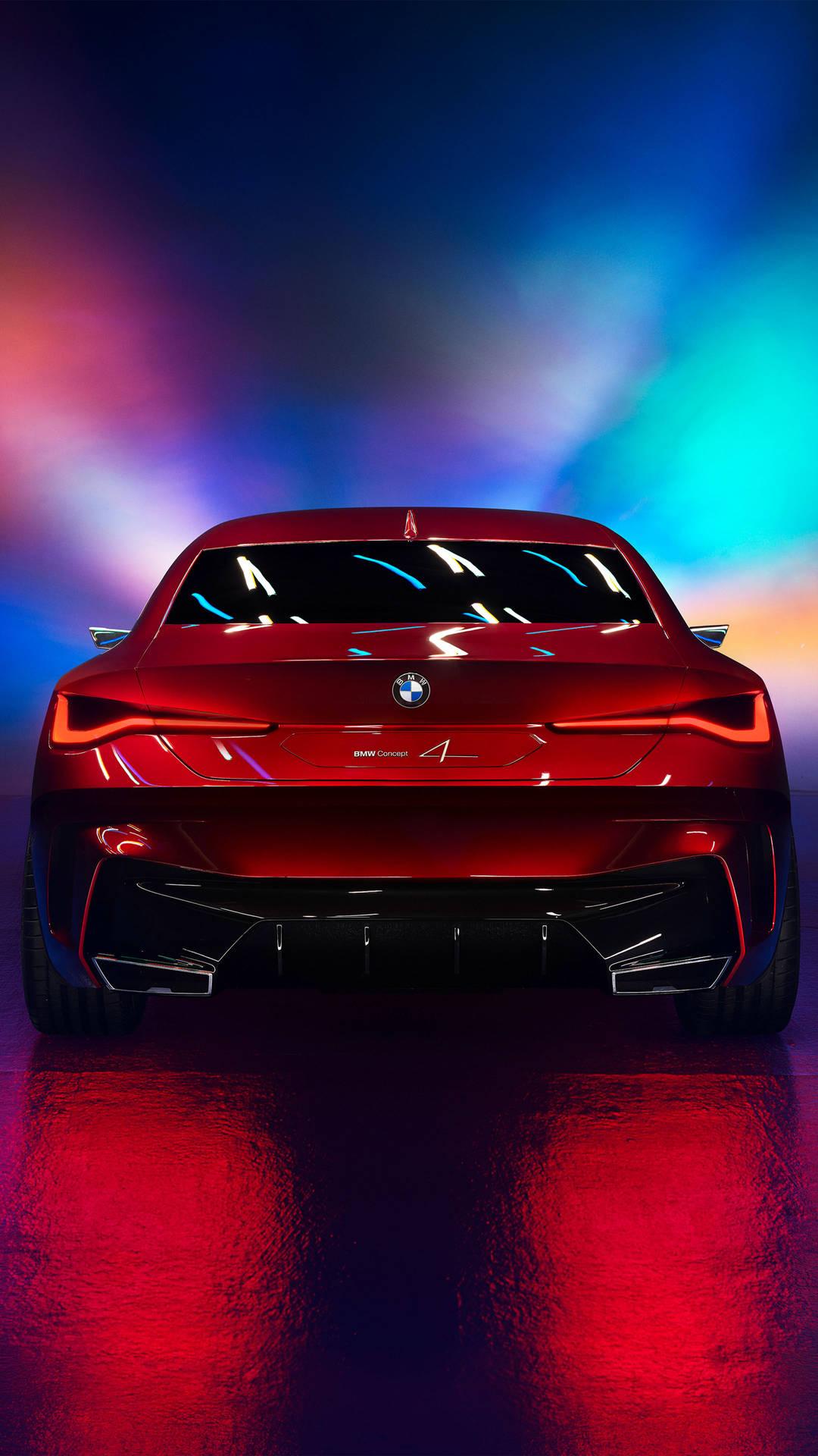 1080x1920 Download 4k Bmw I4 Red Wallpaper