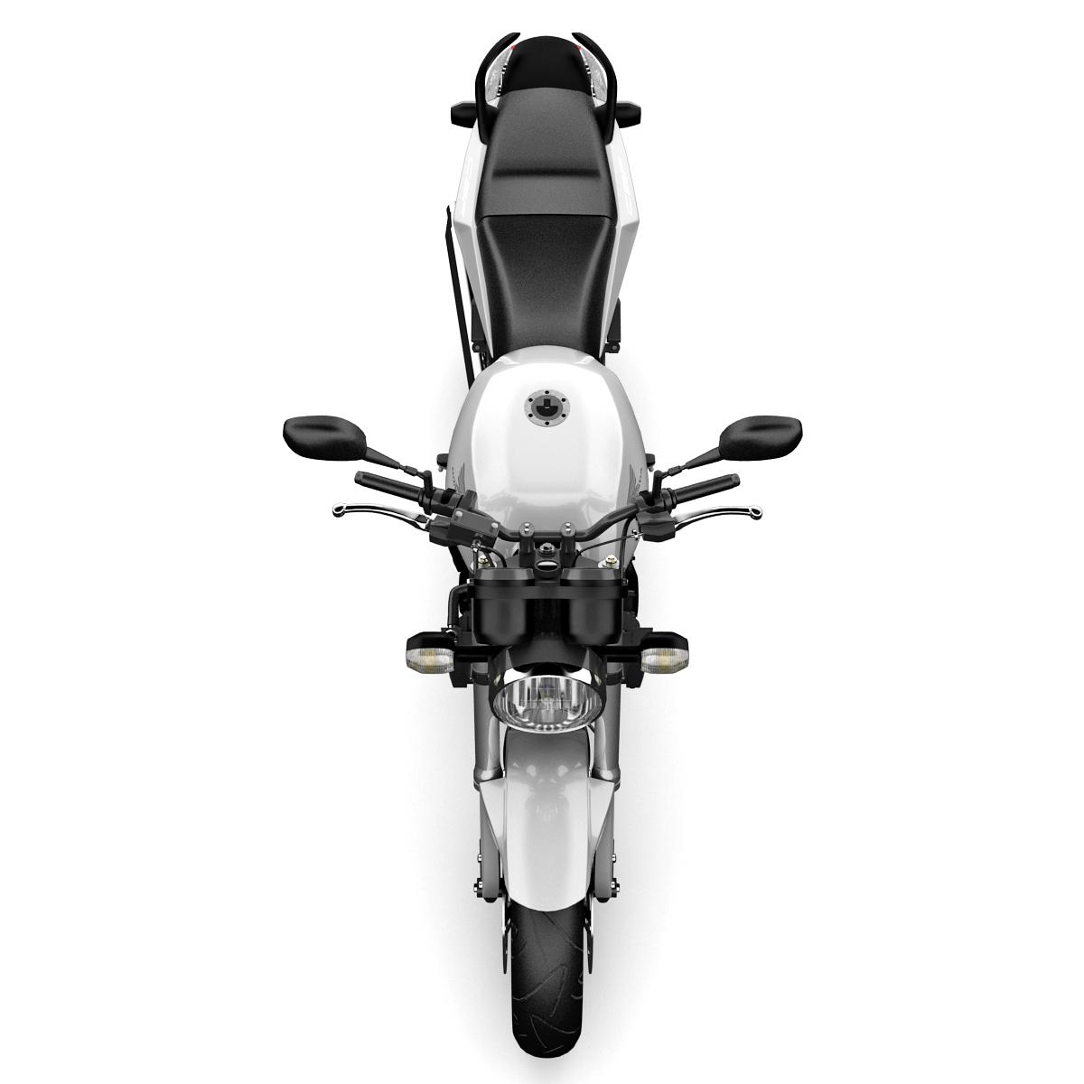 1200x1200 Motorcycle Honda CBF 600 3D Model $159 - .c4d .lwo .obj .ma .max .3Ds