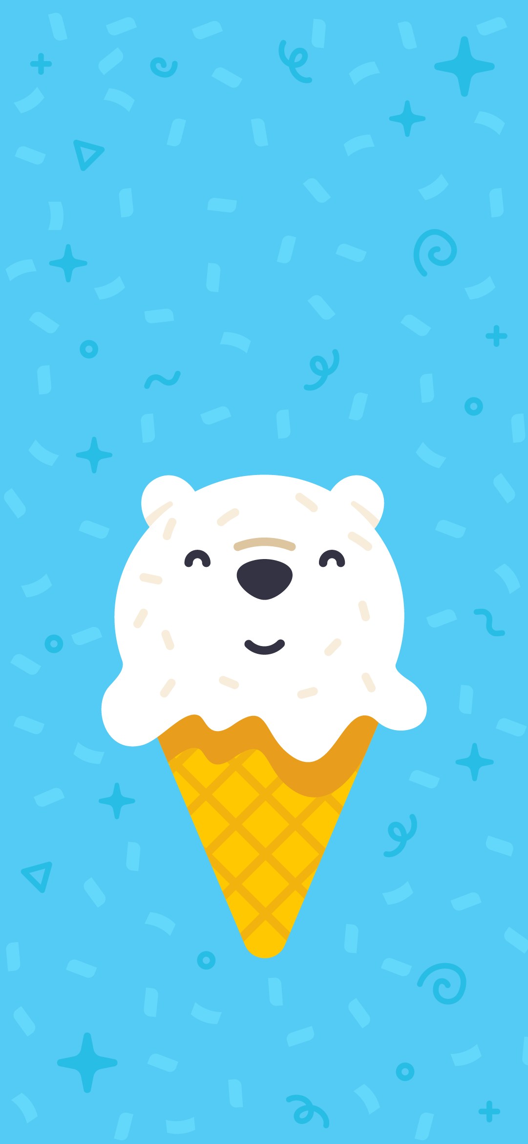 1081x2341 Bear Themed Wallpaper for your iPhone, iPad, and Mac