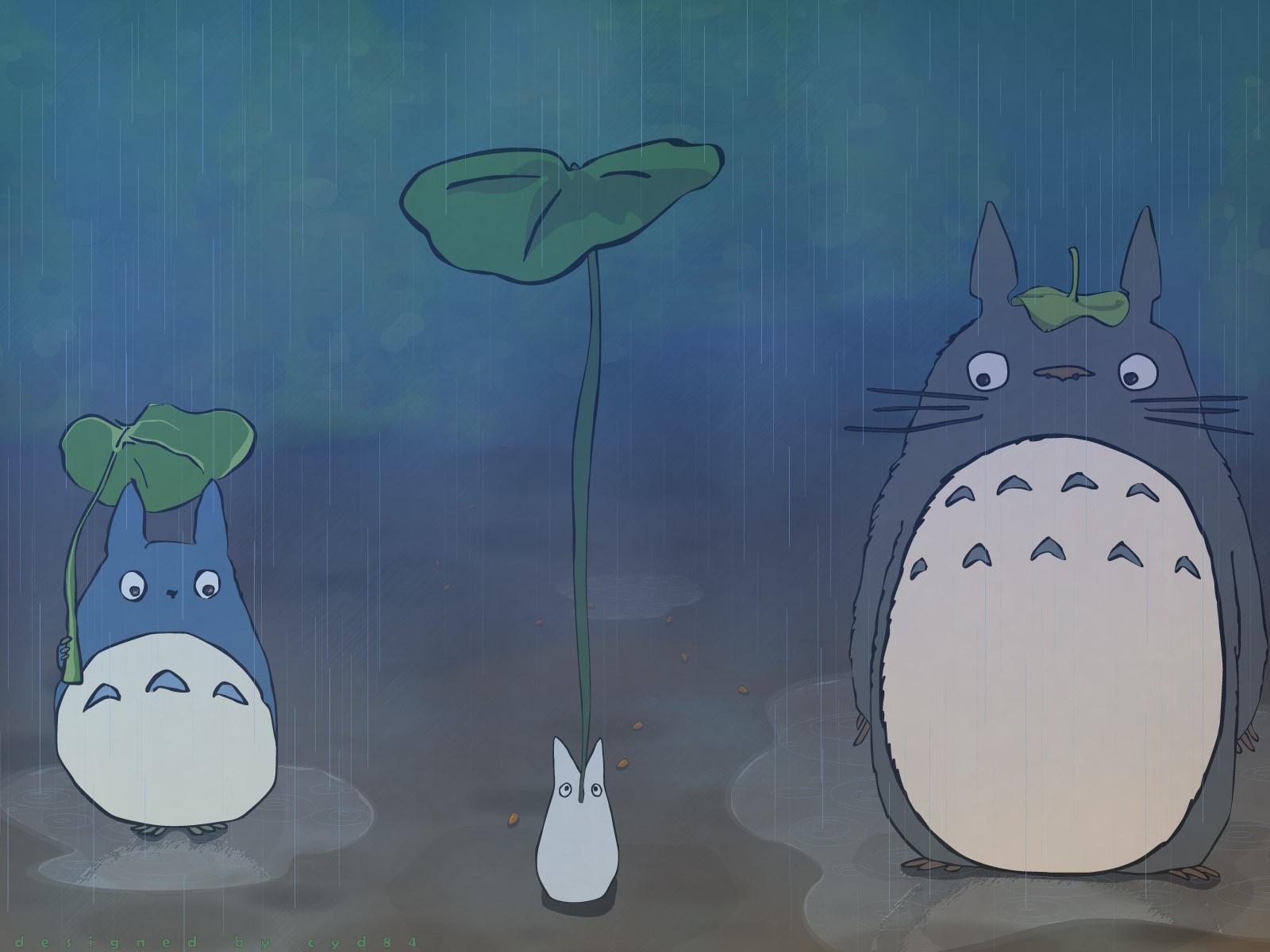 1600x1200 drawing, illustration, cartoon, Totoro, My Neighbor Totoro, Studio Ghibli, lighting, sketch, product Gallery HD Wallpaper